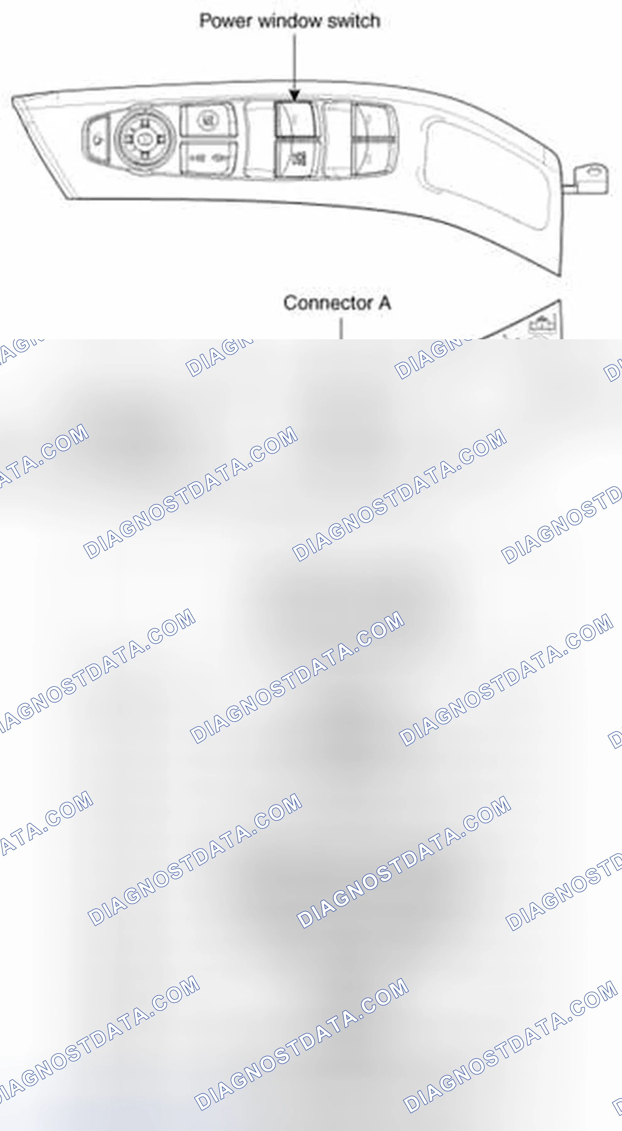 Scheme 8: Driver Power Window Switch
