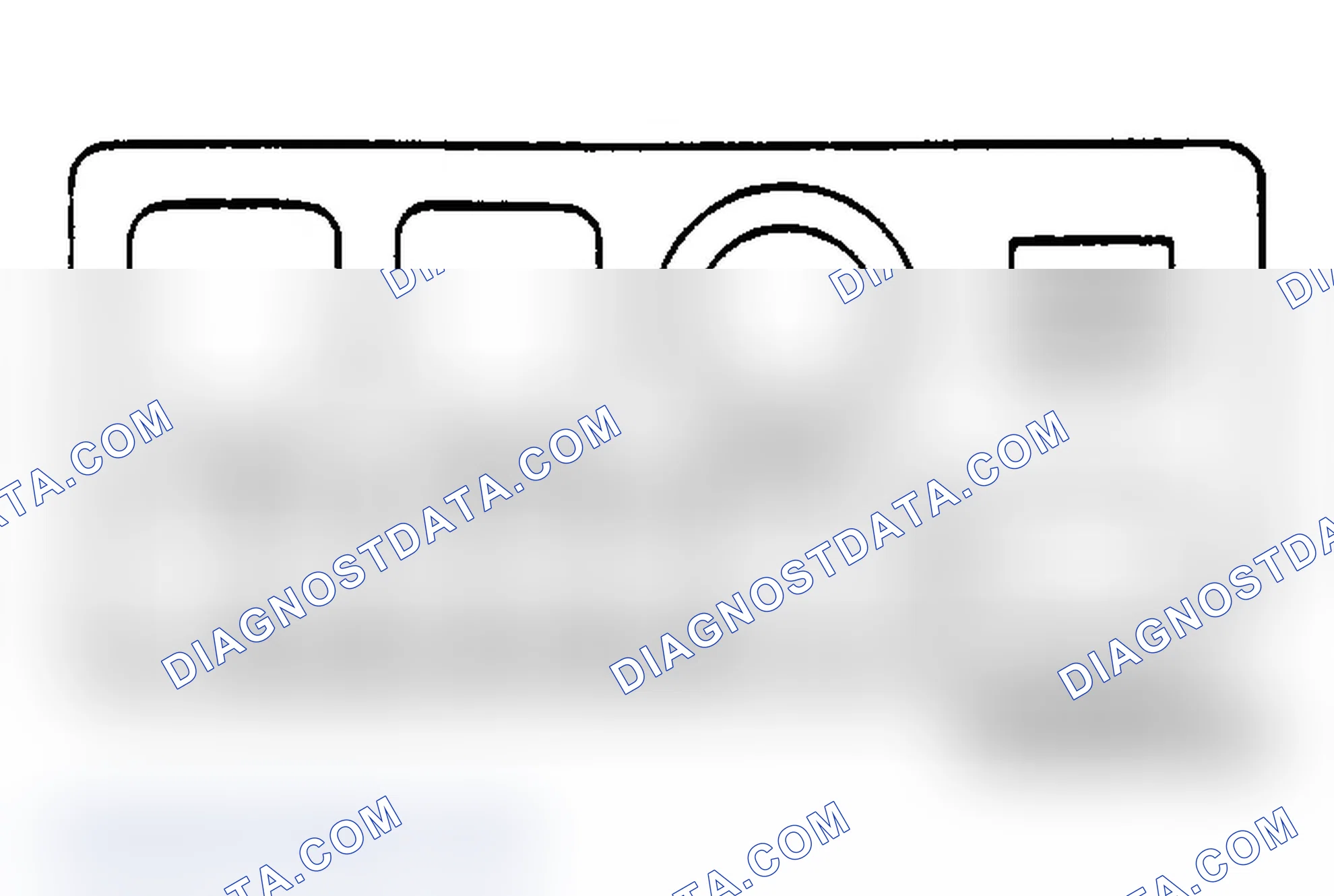Scheme 8: ENGINE COMPARTMENT FUSE PANEL IDENTIFICATION (1987-90)