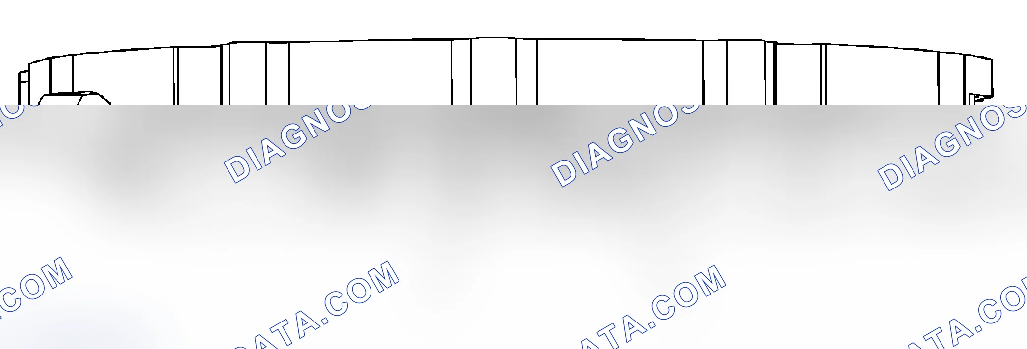 Scheme 433: Flywheel Housing - Top View