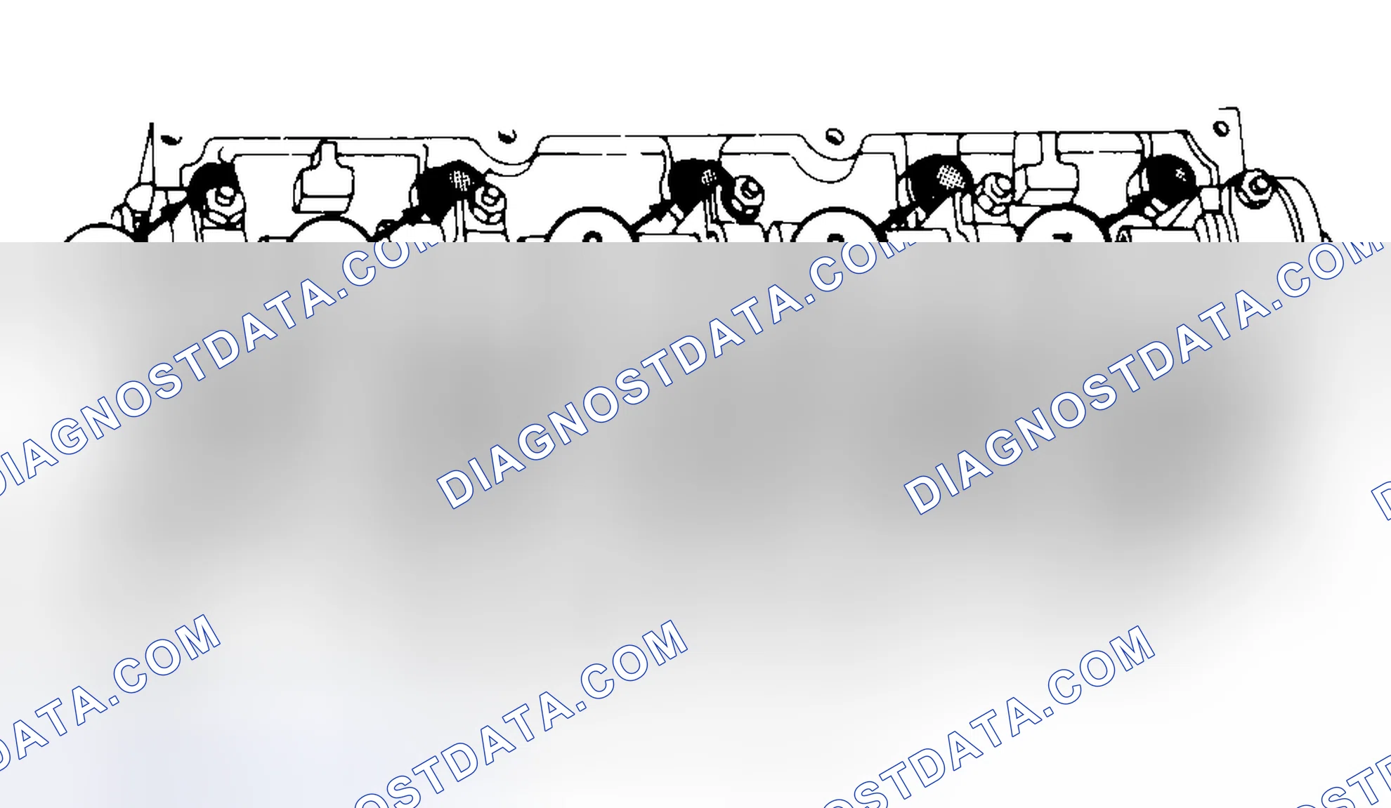 Scheme 7: Typical Cylinder Head Tightening or Loosening Sequence