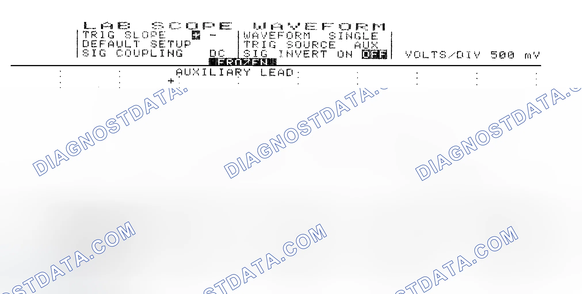 Scheme 14: Single Injector w/Excessive Current Flow - Current Pattern