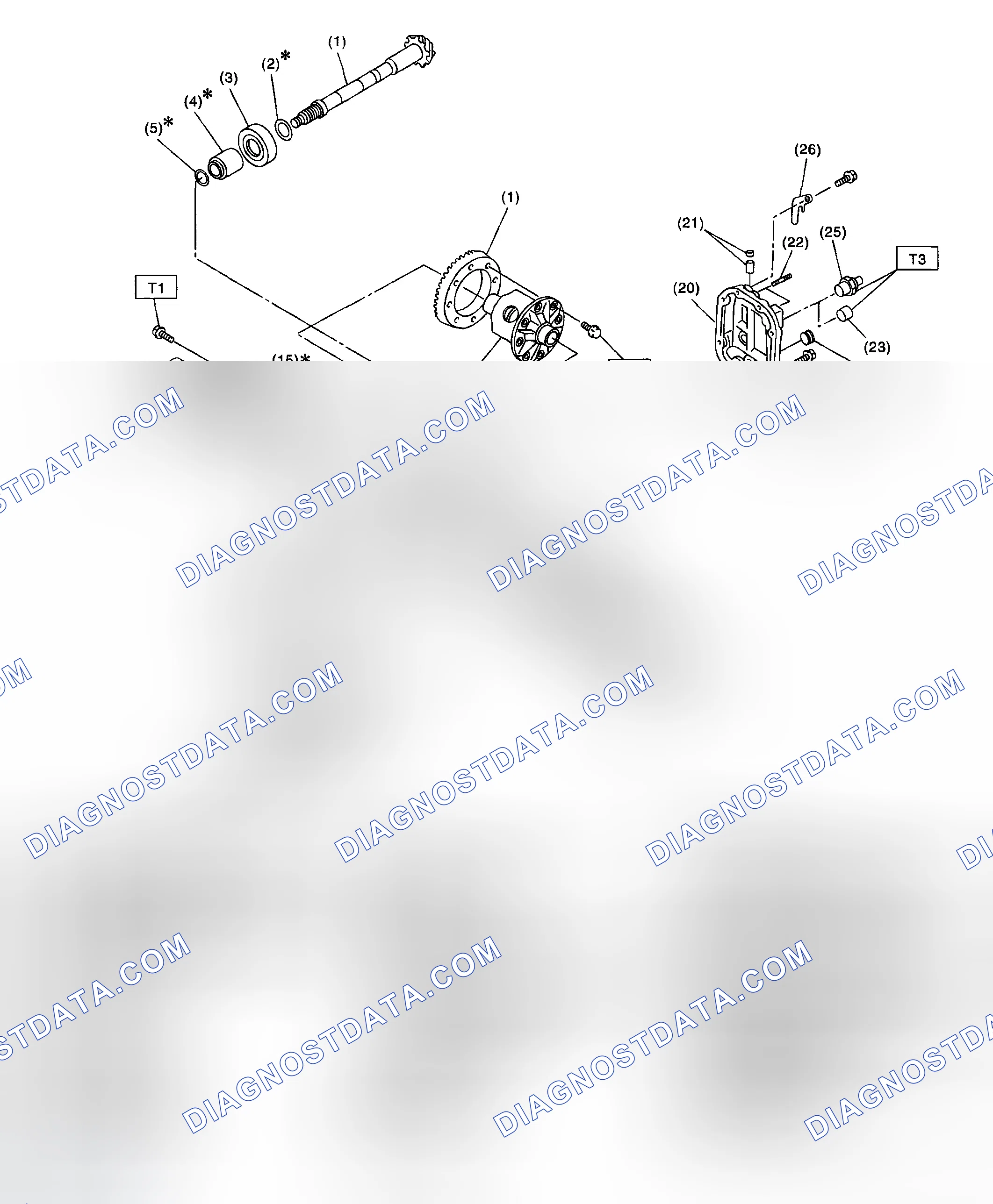 Scheme 58: REAR DIFFERENTIAL WITH LSD