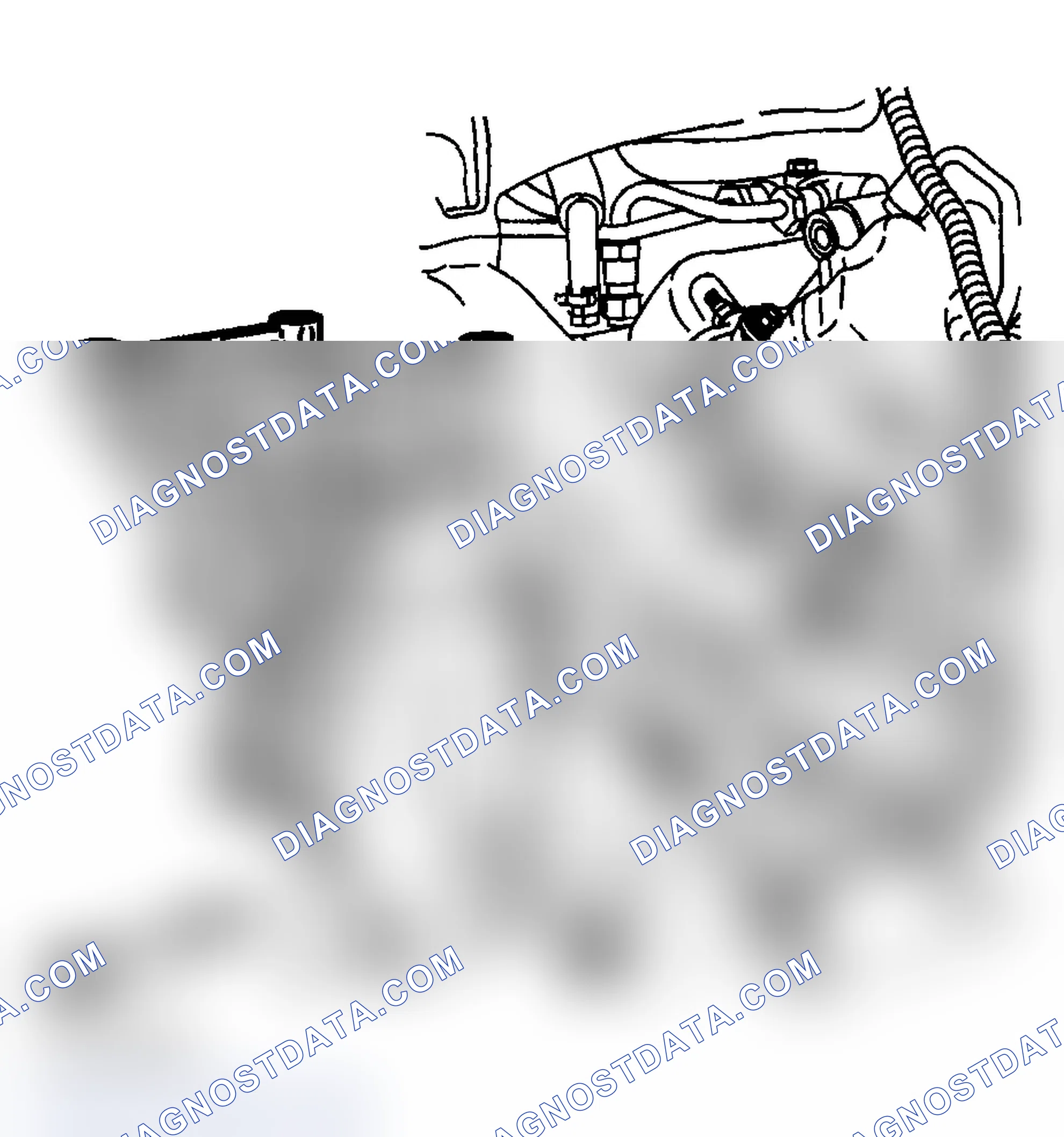 Scheme 885: Power Steering Pump Mounting Bracket Removal