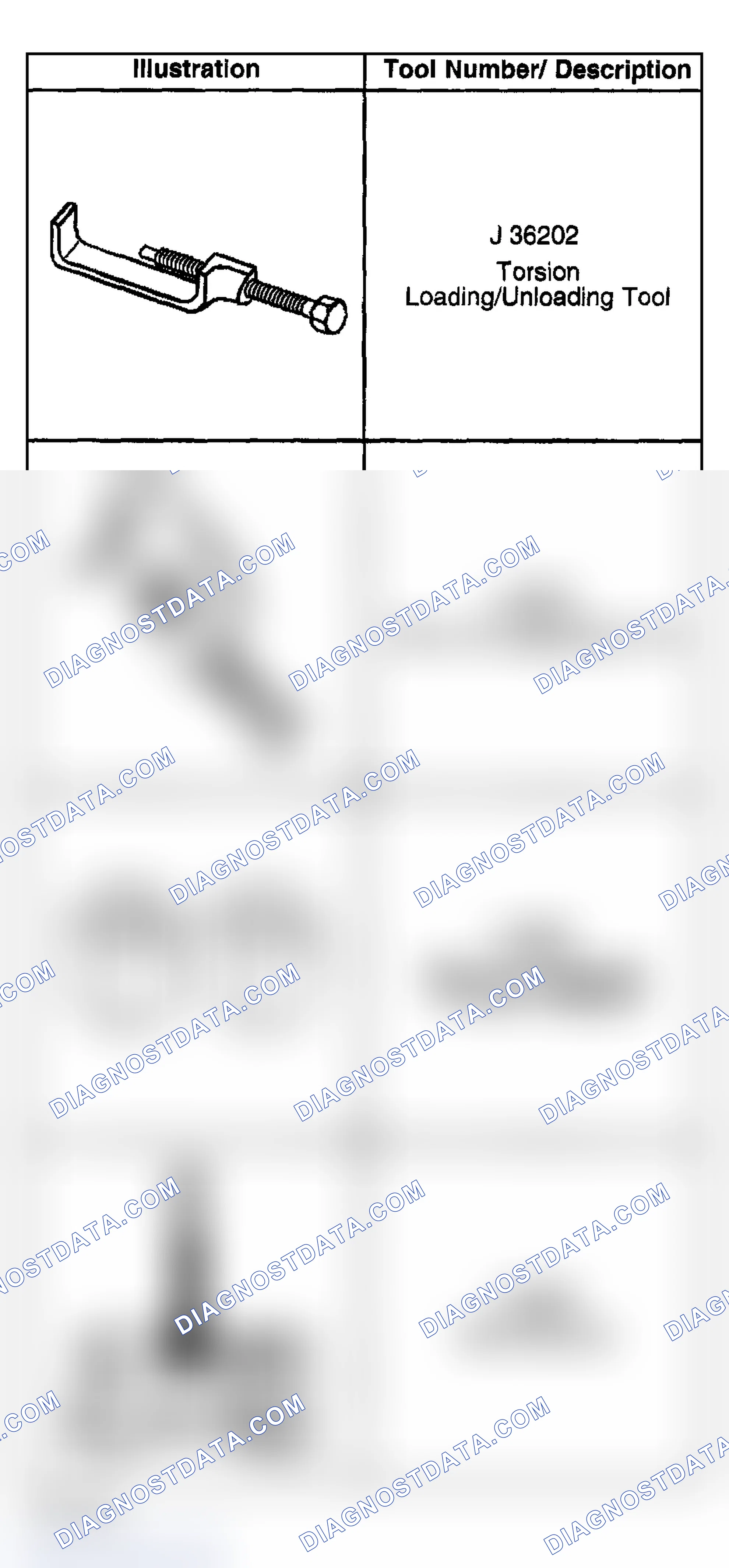 Scheme 77: Special Tools and Equipment