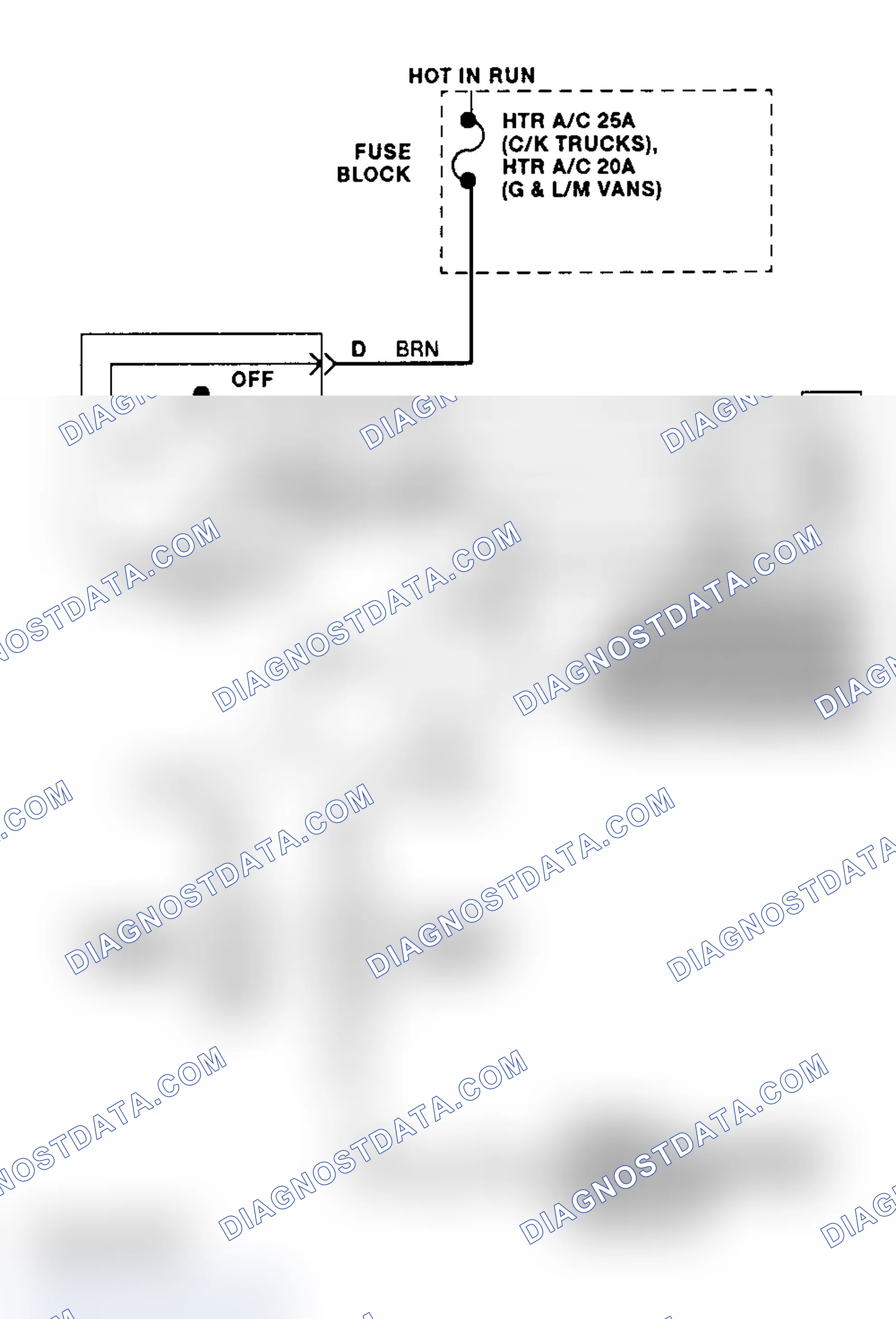 Fig. 5: Front Heater System Wiring Diagram