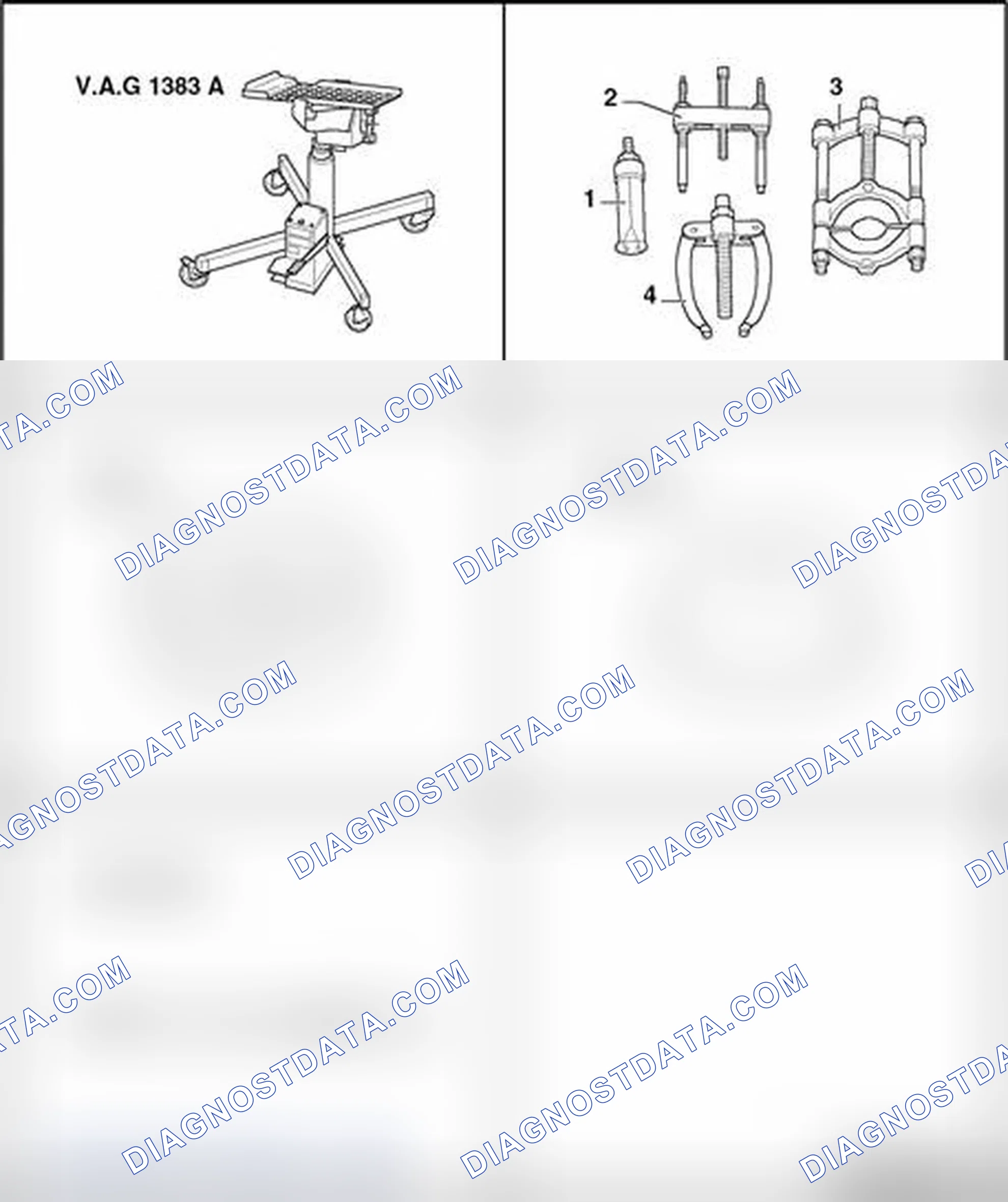 Scheme 907: Subframe bushings, replacing