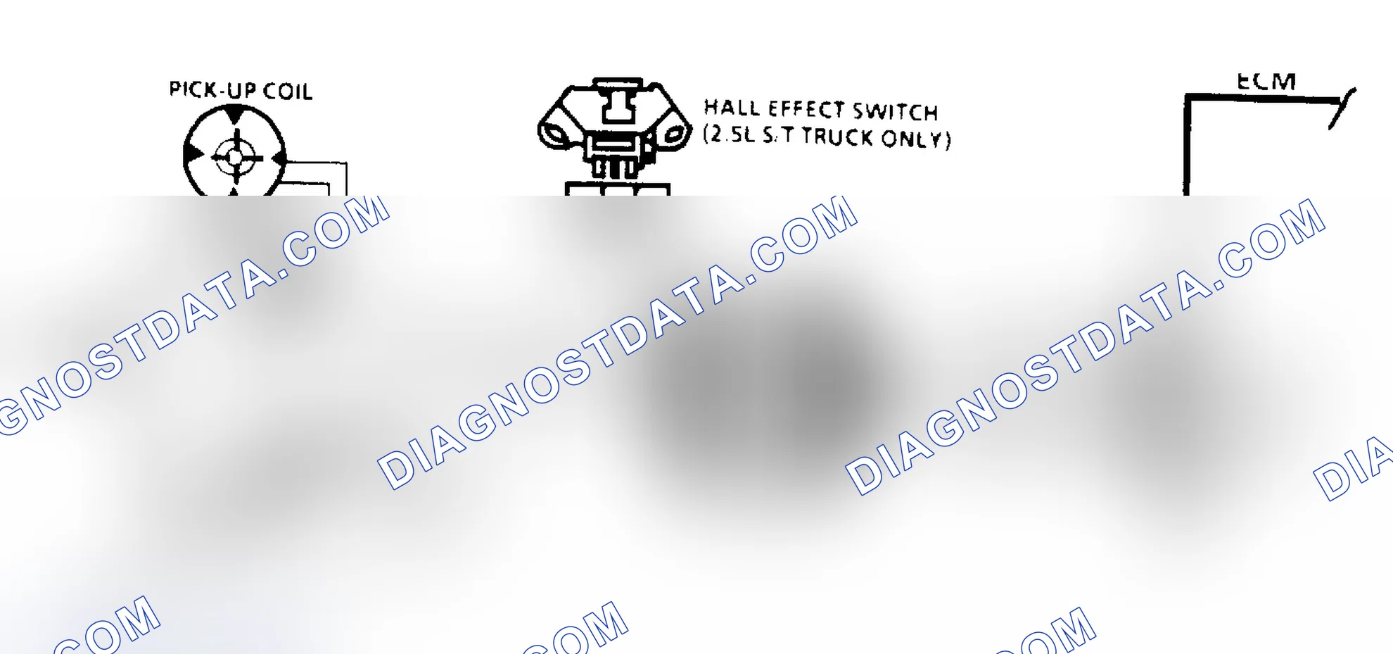 Scheme 112: Ignition System Check (Remote Coil) Schematic (2.5L "S/T" Series)