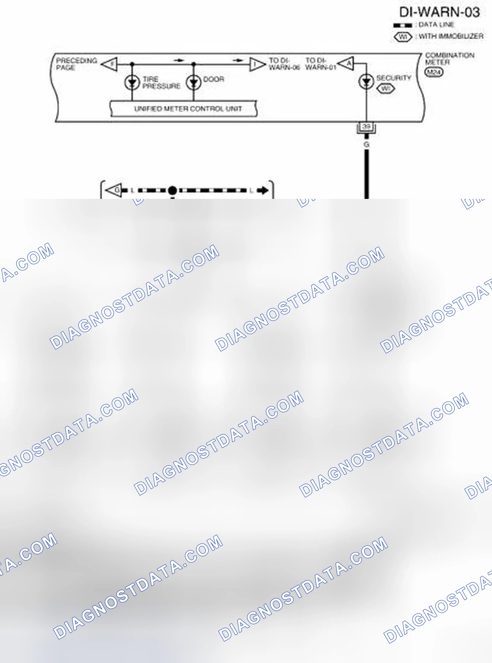 Scheme 16: Wiring Diagram (Crew Cab) - DI-WARN-03