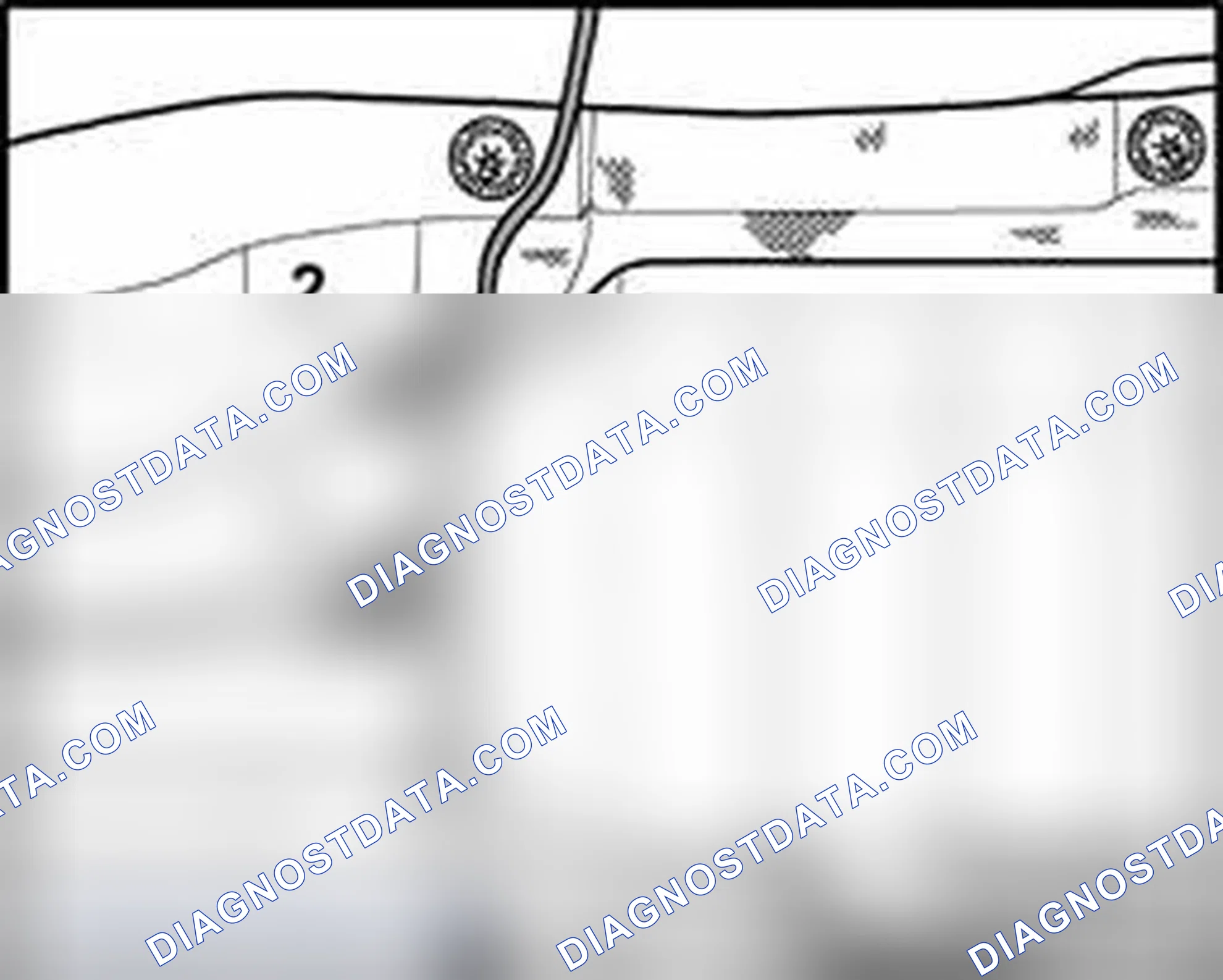 Scheme 11: Location of oxygen sensors behind catalytic converter