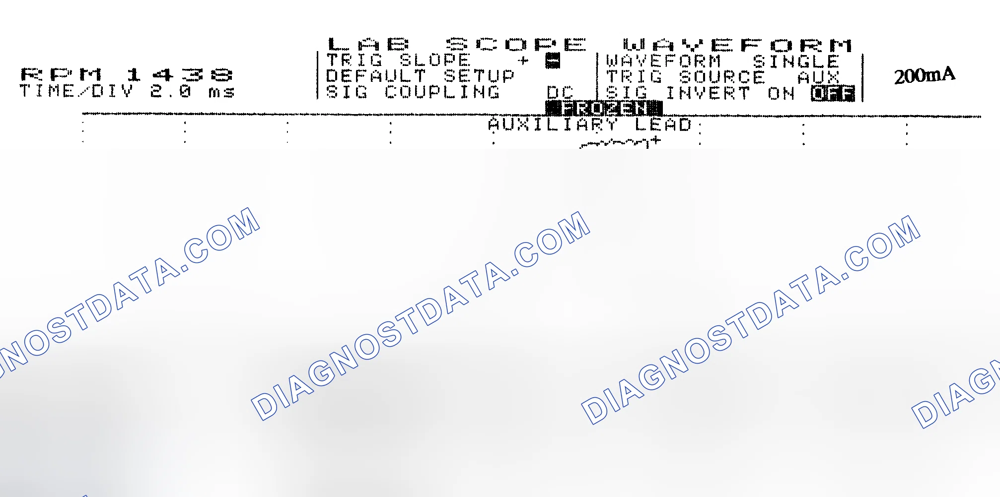 Scheme 15: Single Injector w/Normal Current Flow - Current Pattern