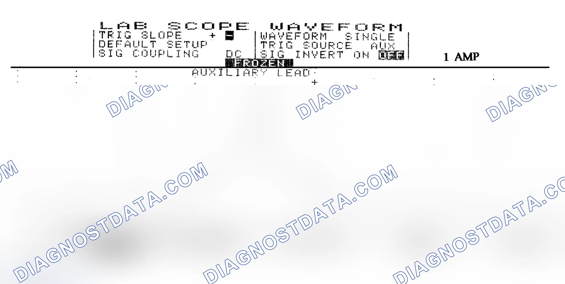 Scheme 20: Single Injector w/Normal Current Flow - Current Pattern