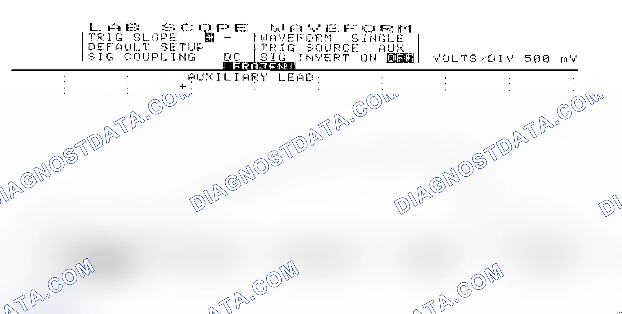 Scheme 14: Single Injector w/Excessive Current Flow - Current Pattern
