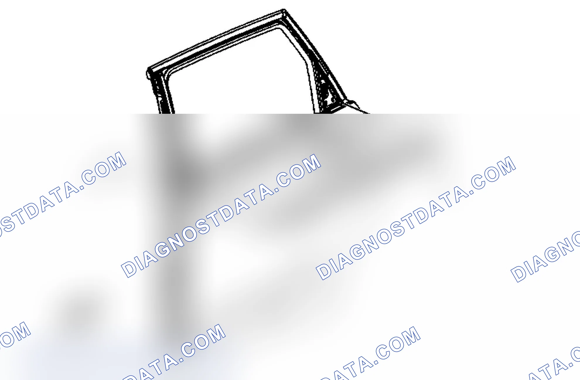 Scheme 15: Rear Side Door Window Belt Reveal Molding Replacement