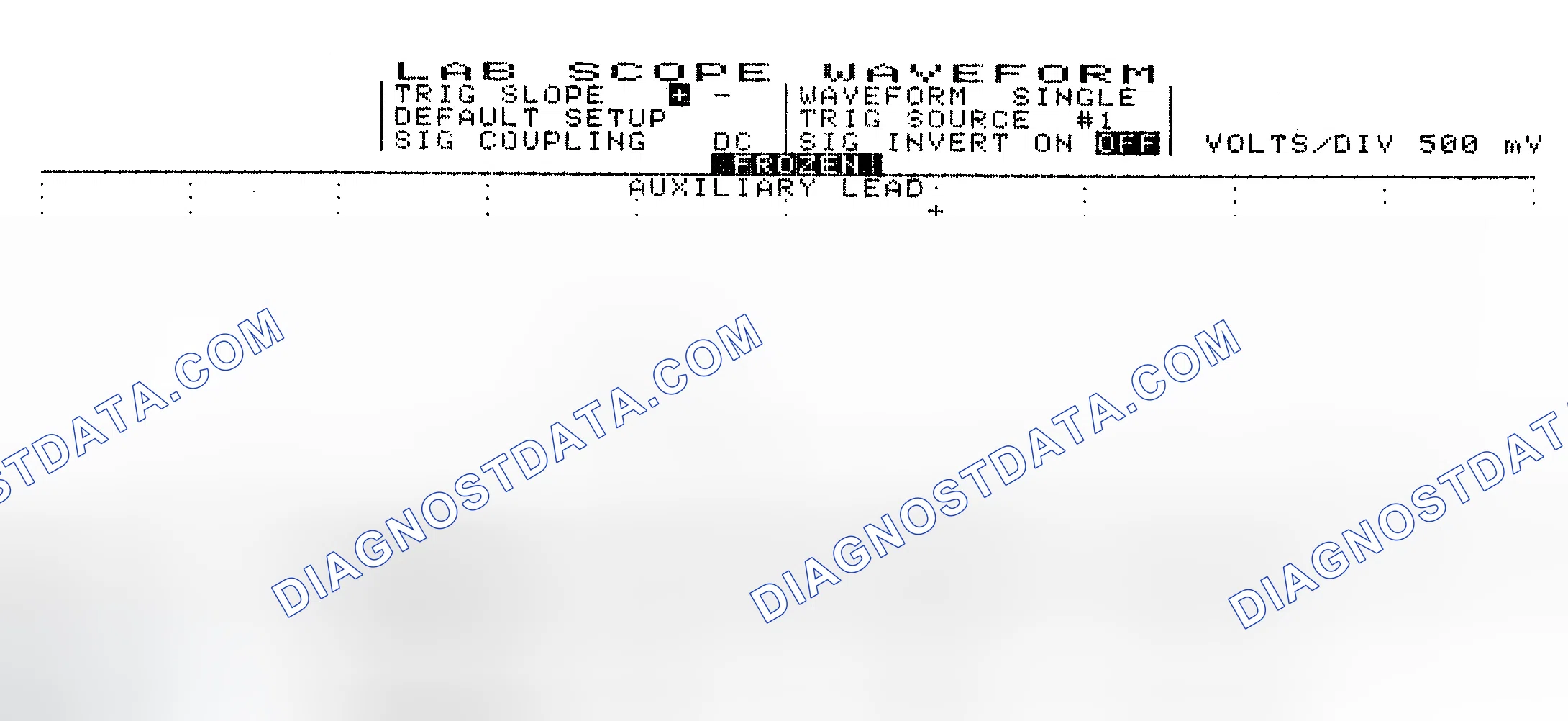 Scheme 10: Single Injector w/Excessive Current Flow - Current Pattern