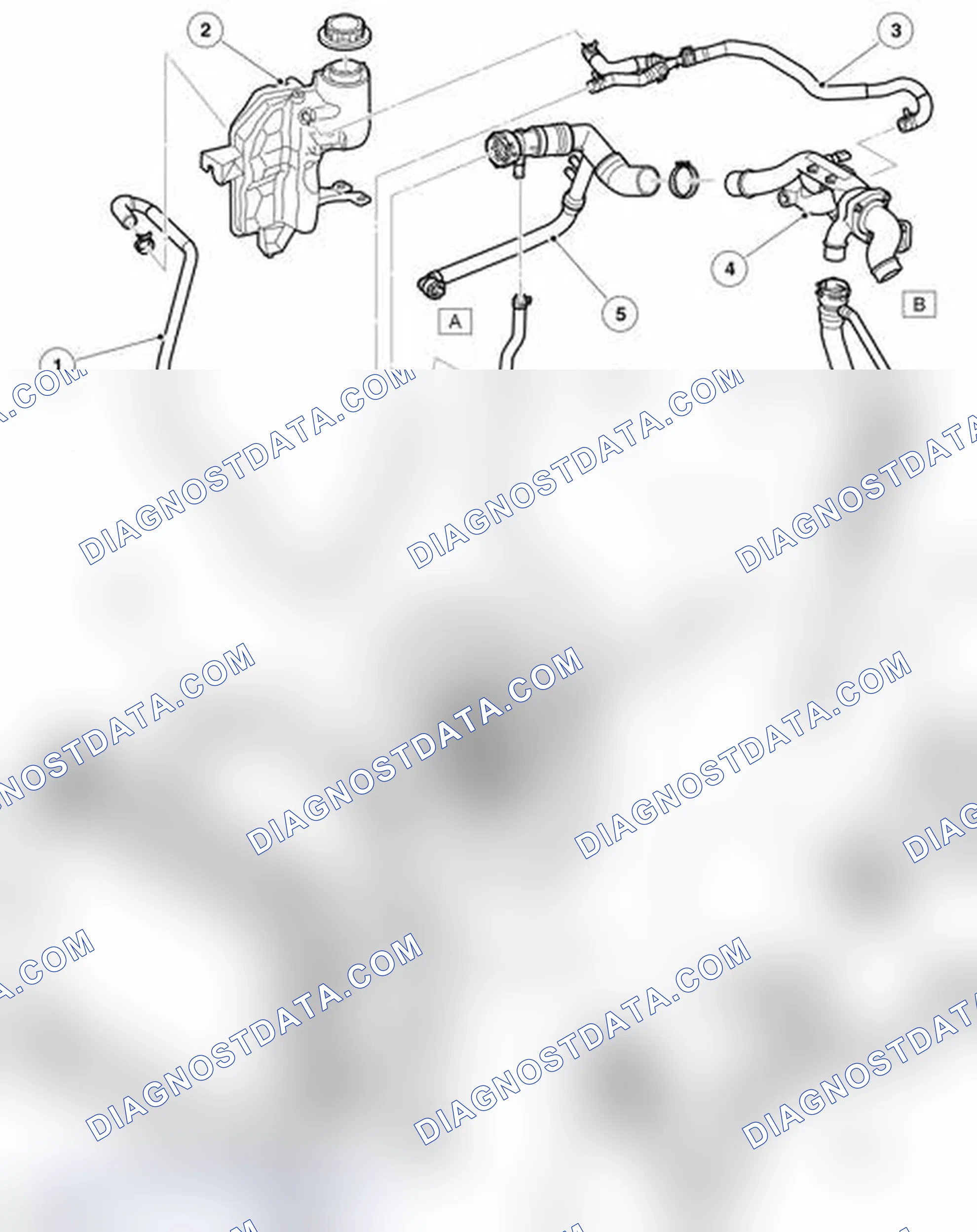 Scheme 1: COOLING SYSTEM COMPONENT LAYOUT 1 OF 3