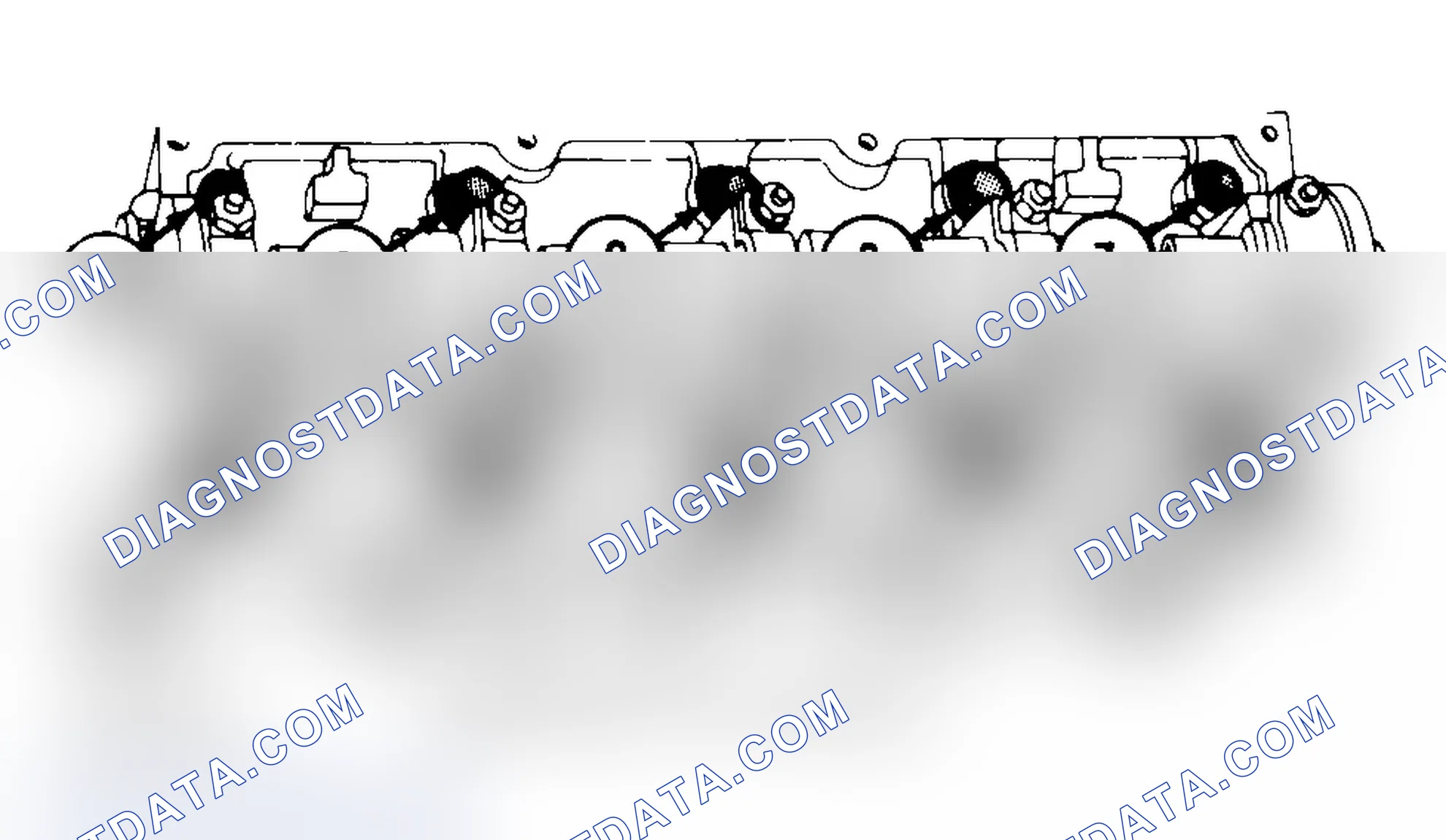 Scheme 3: Typical Cylinder Head Tightening or Loosening Sequence
