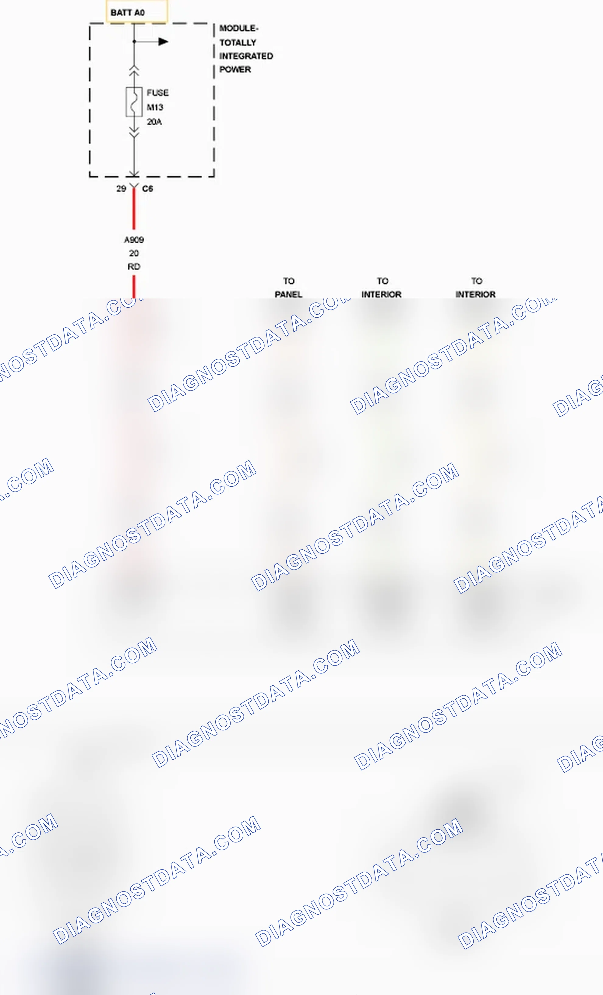Scheme 16: INTERIOR LIGHTING INOPERATIVE