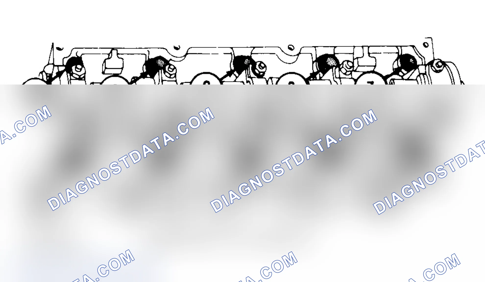 Scheme 3: Typical Cylinder Head Tightening or Loosening Sequence