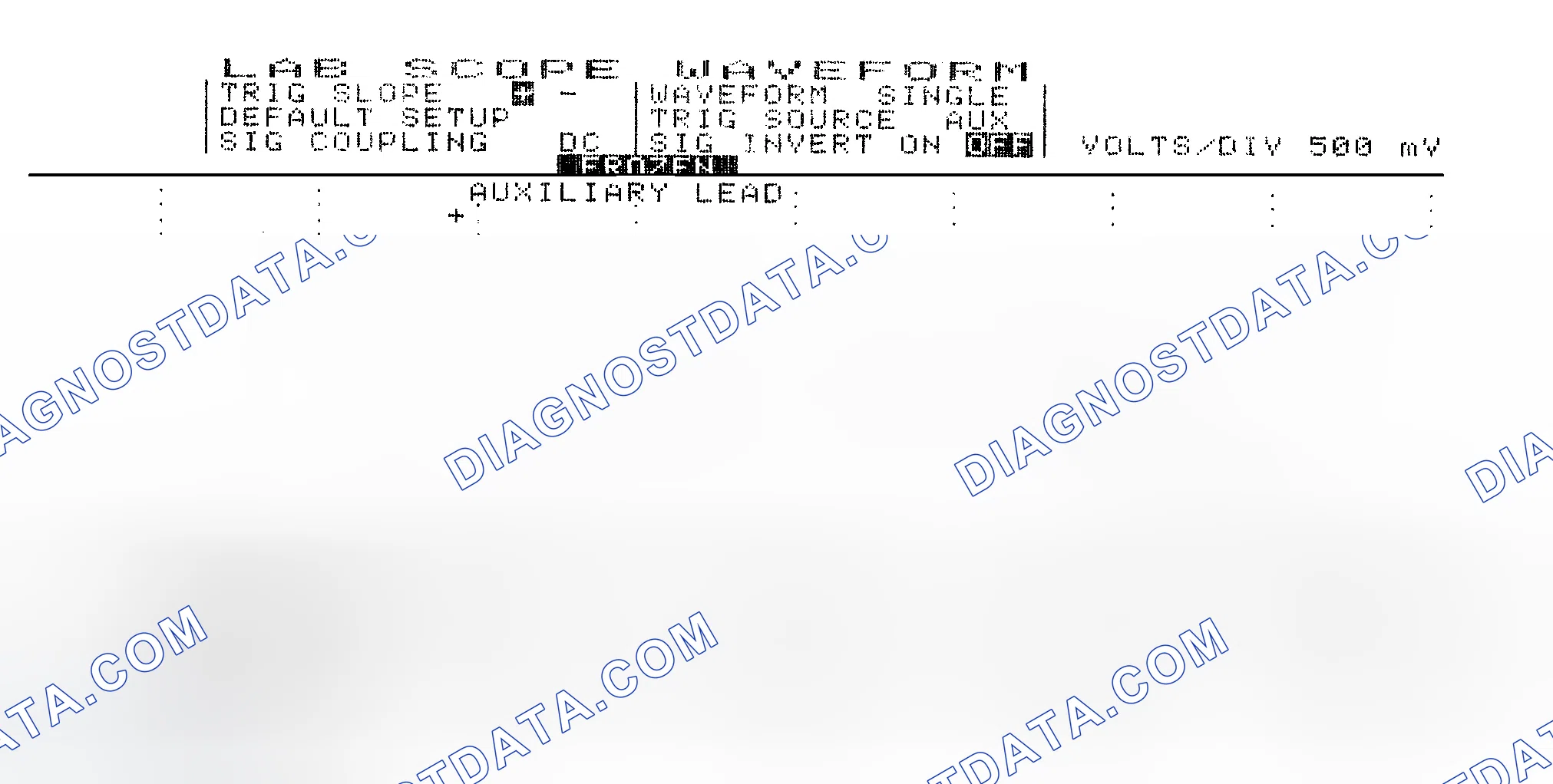 Scheme 14: Single Injector w/Excessive Current Flow - Current Pattern