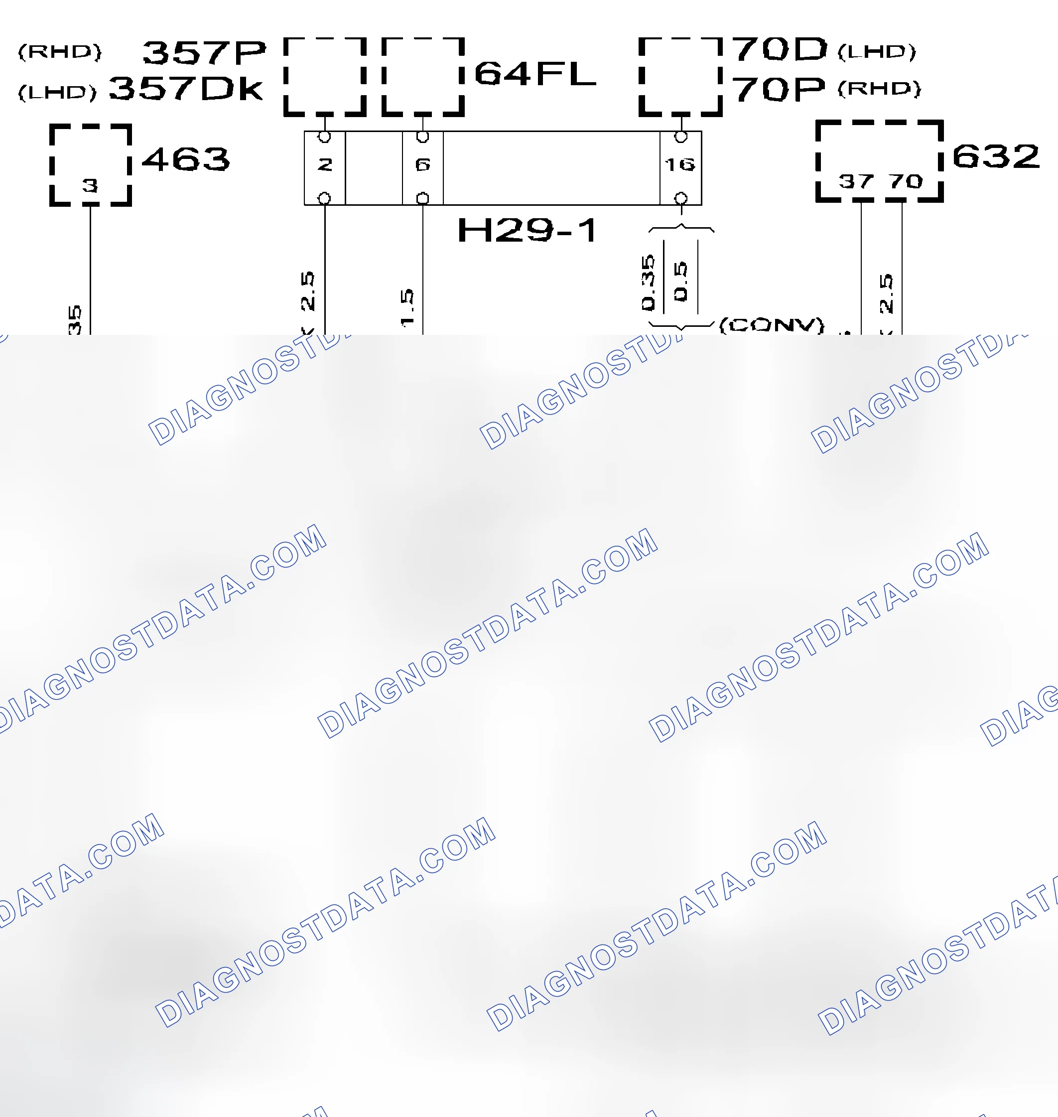 Scheme 60: Identifying Rear Harness (Crimp J112)