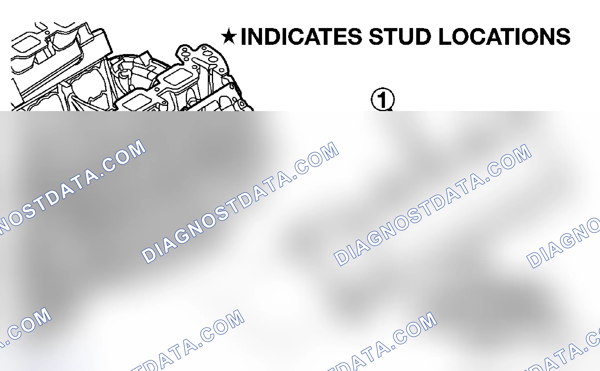 Scheme 208: REMOVAL - LEFT CYLINDER HEAD
