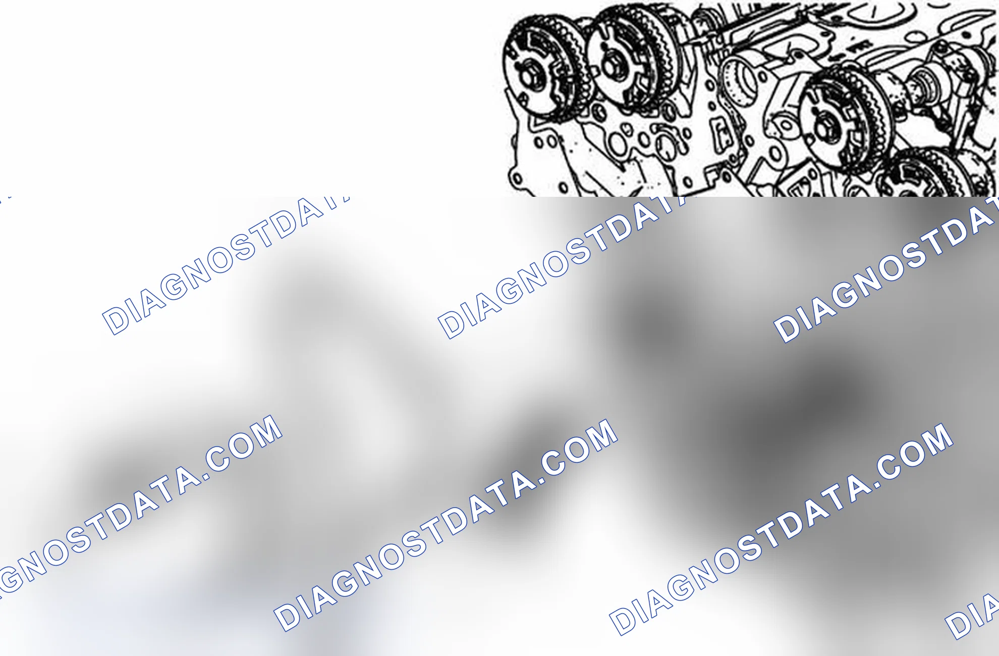 Scheme 166: Secondary Camshaft Drive Chain Components Removal - Left Side