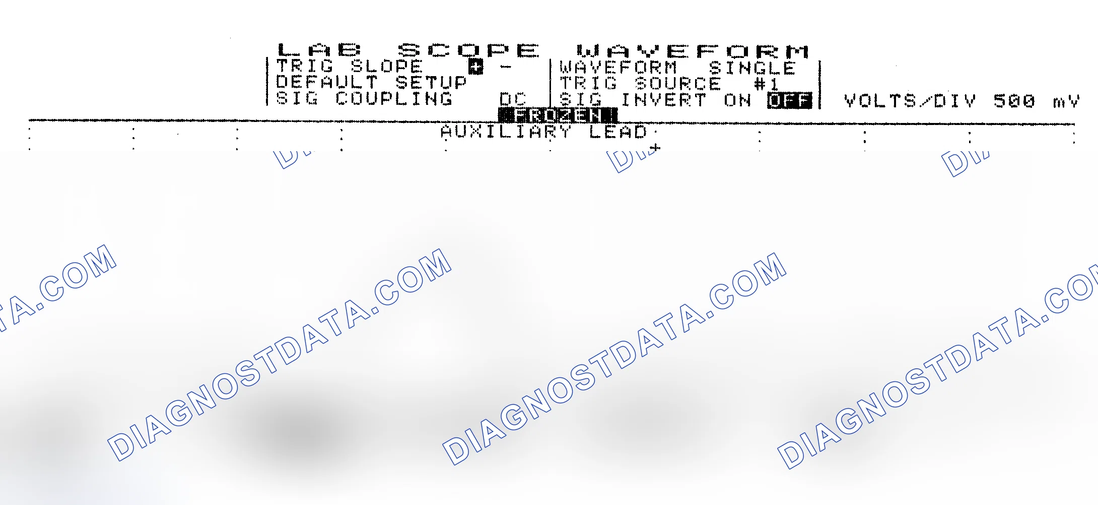 Scheme 10: Single Injector w/Excessive Current Flow - Current Pattern