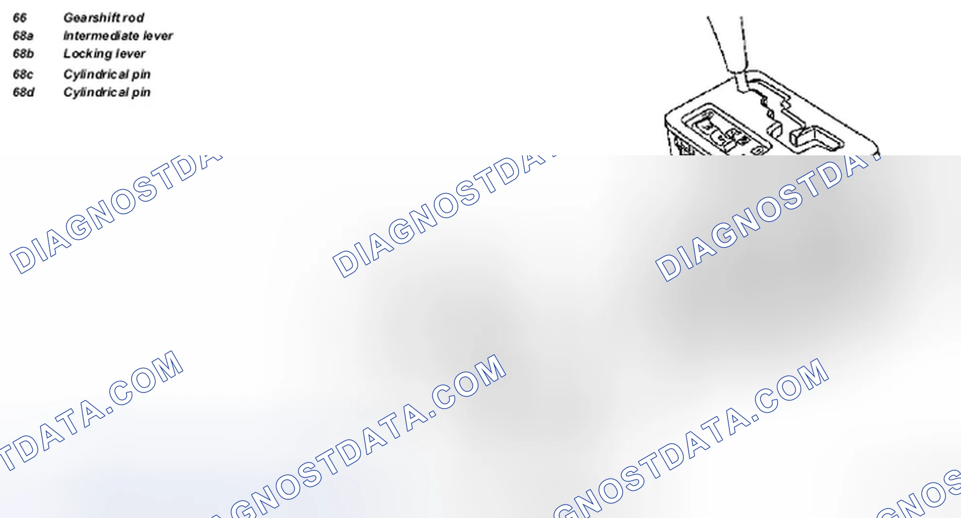 Scheme 313: D-4 shift isolating mechanism, location / task / design / function - GF27.60-P-5102G