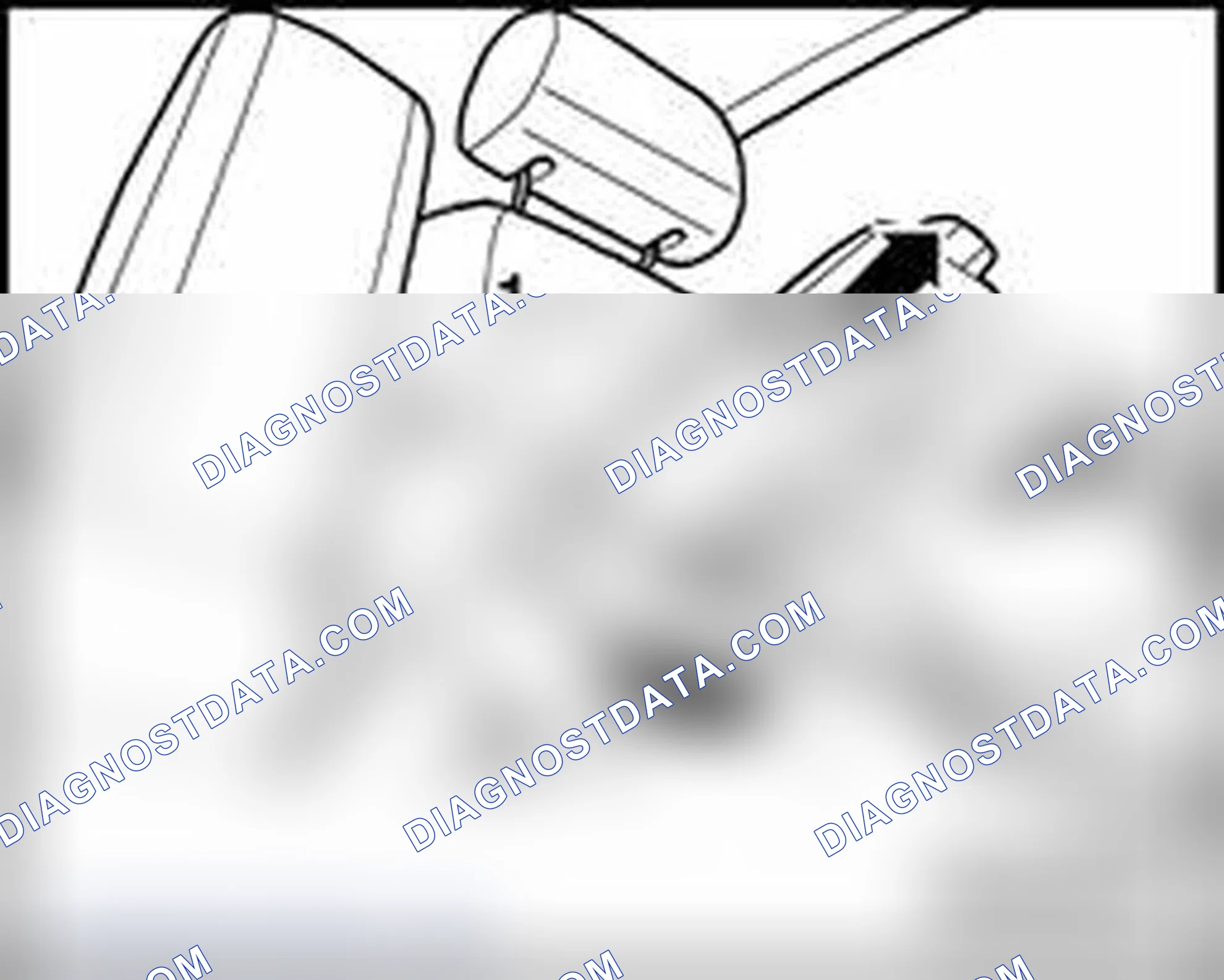 Scheme 23: Parking brake handle, removing and installing