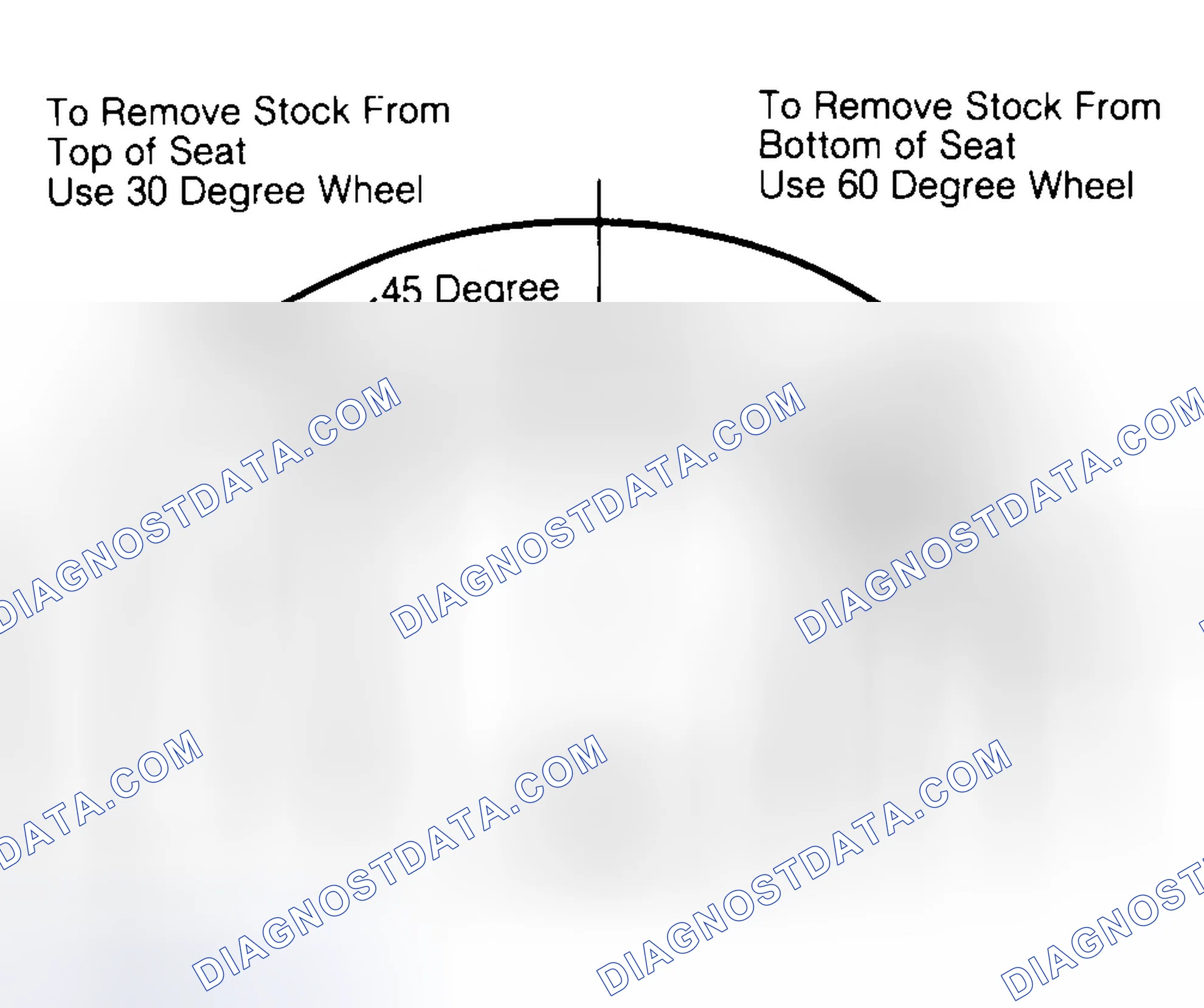 Scheme 19: Adjusting Valve Seat Width