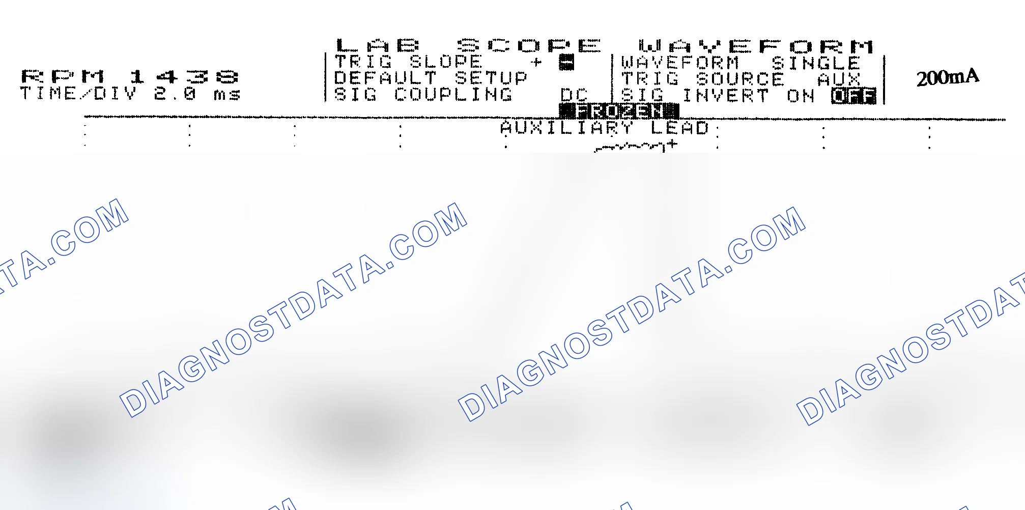 Scheme 15: Single Injector w/Normal Current Flow - Current Pattern