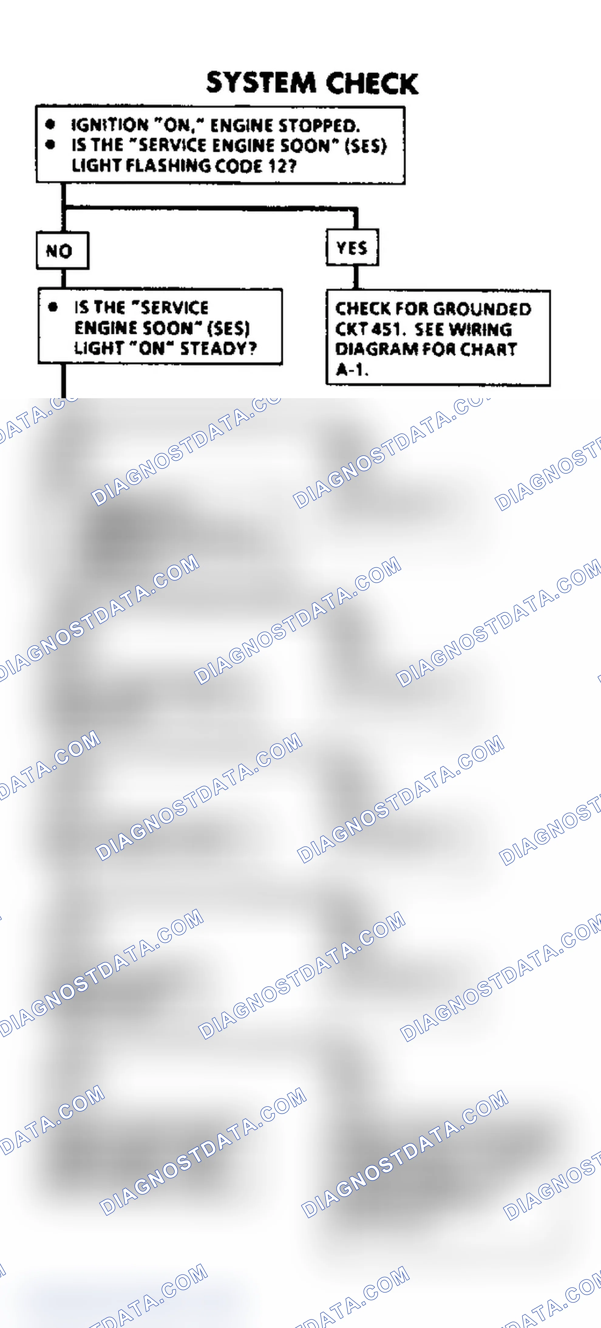 Scheme 83: System Check Flow Chart