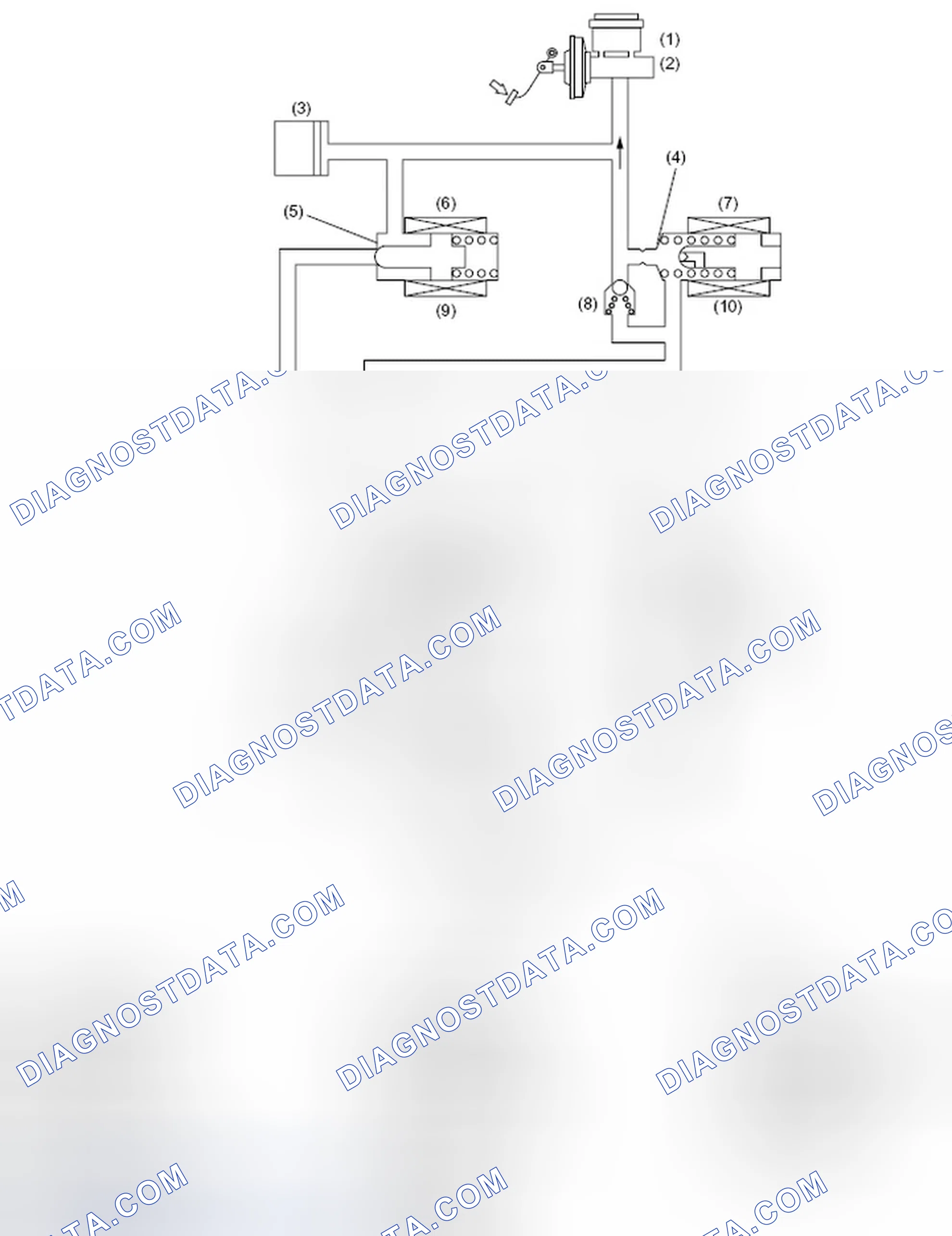 Scheme 22: PRESSURE "HOLD" CONTROL WITH BRAKE PEDAL DEPRESSED