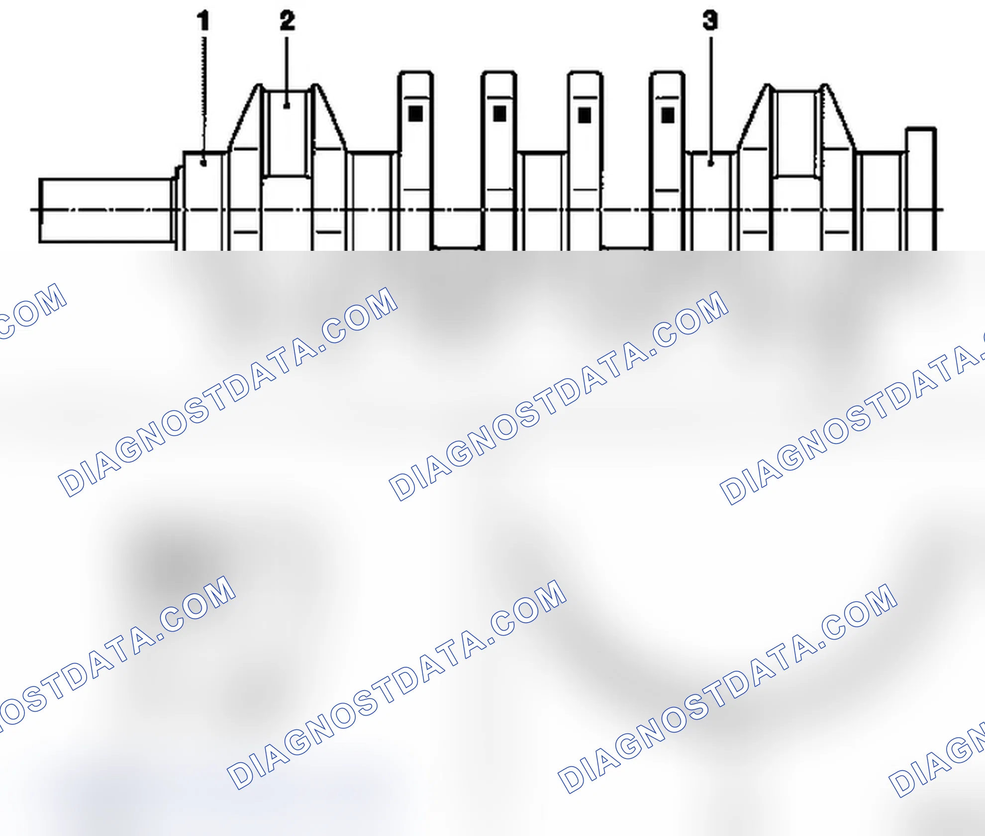 Crank Drive, Cylinder Block