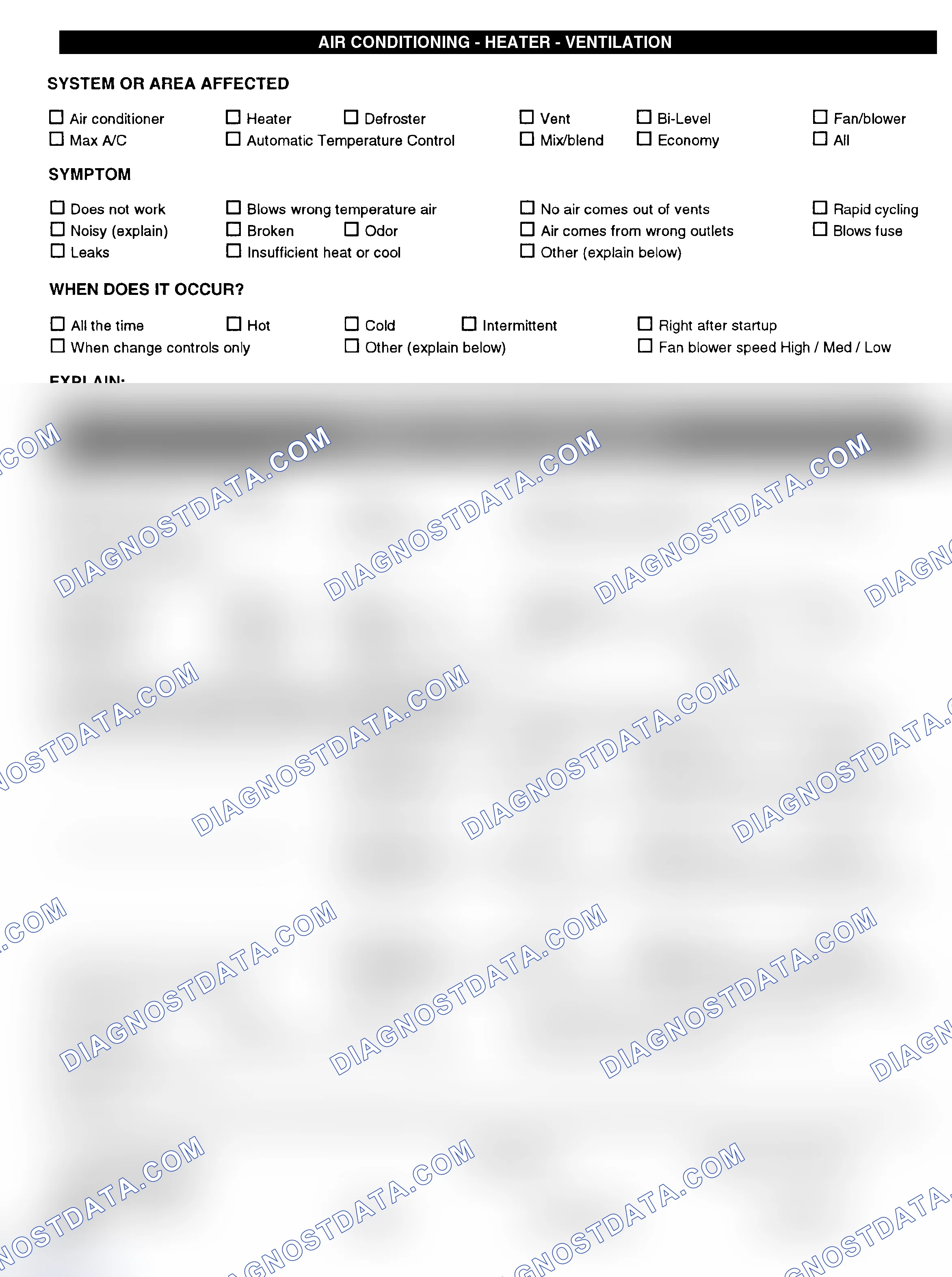 Scheme 4: Symptom Check List - Page 3
