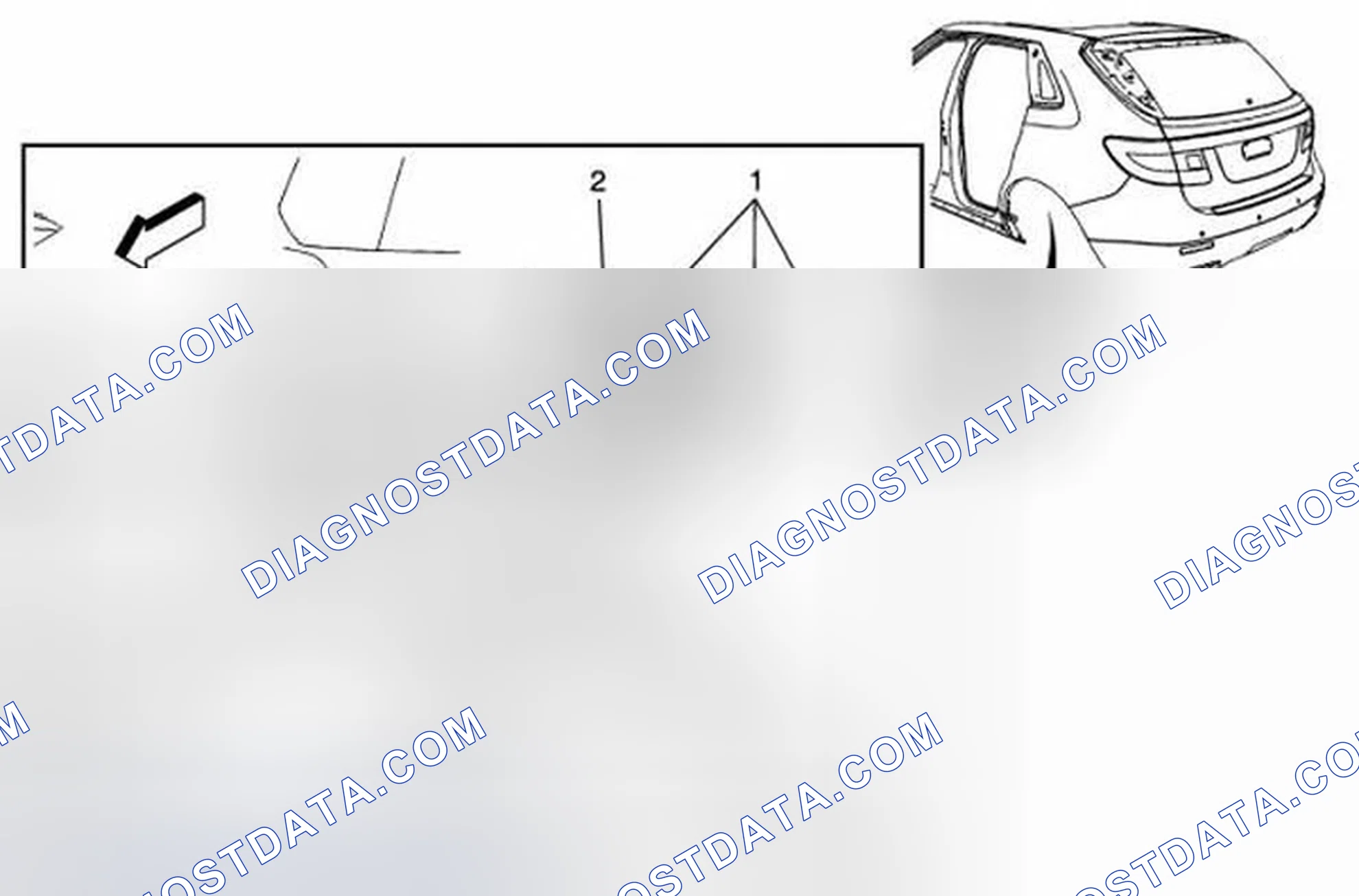 Scheme 1: Front and Rear Object Alarm Module Replacement