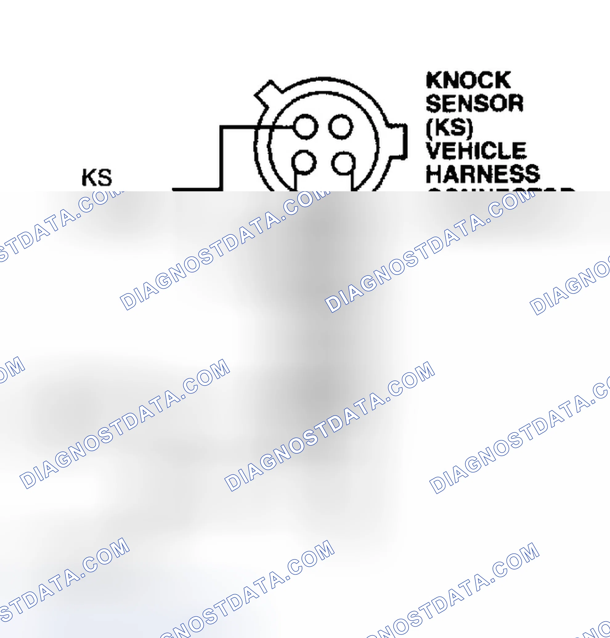 Scheme 113: Quad KS Sensor Test Circuits & Connector Terminals
