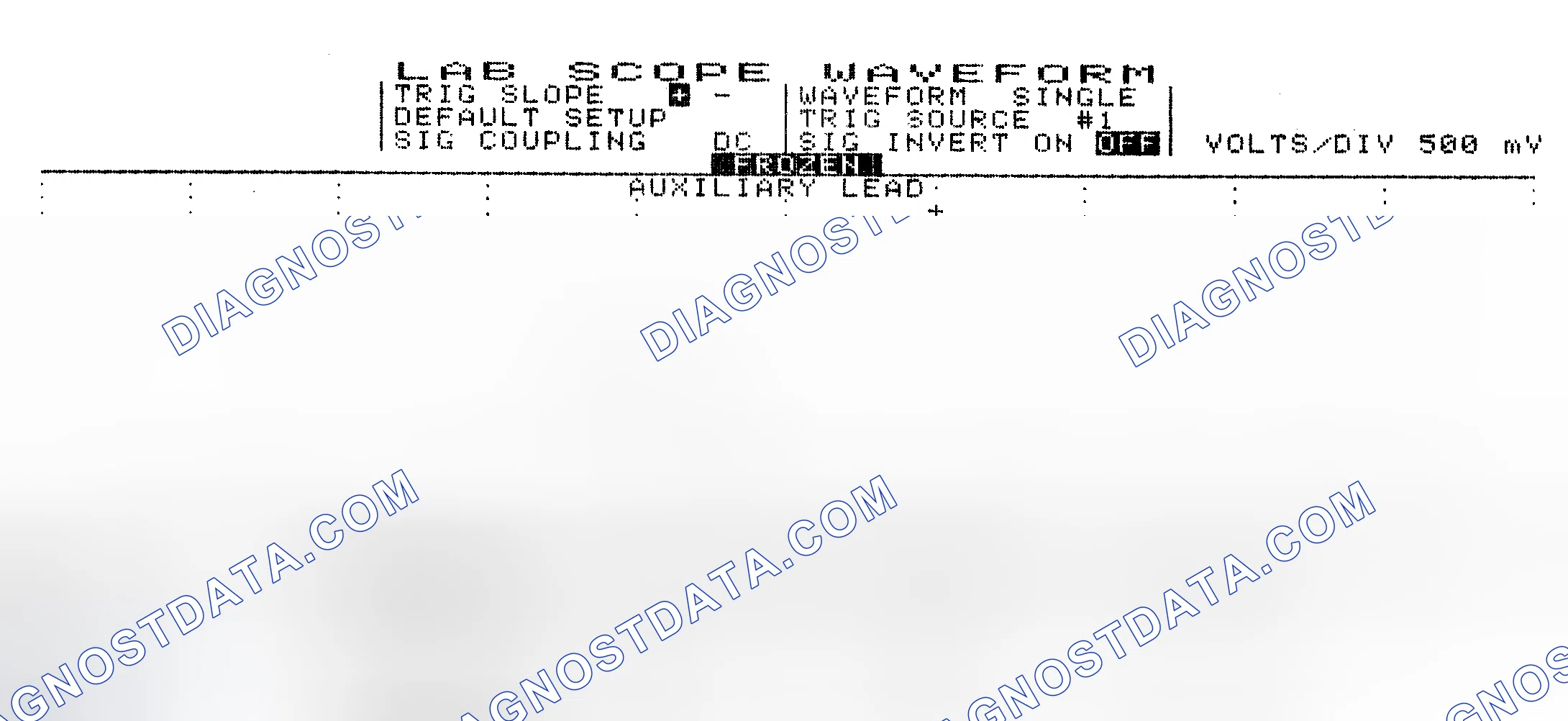 Scheme 10: Single Injector w/Excessive Current Flow - Current Pattern