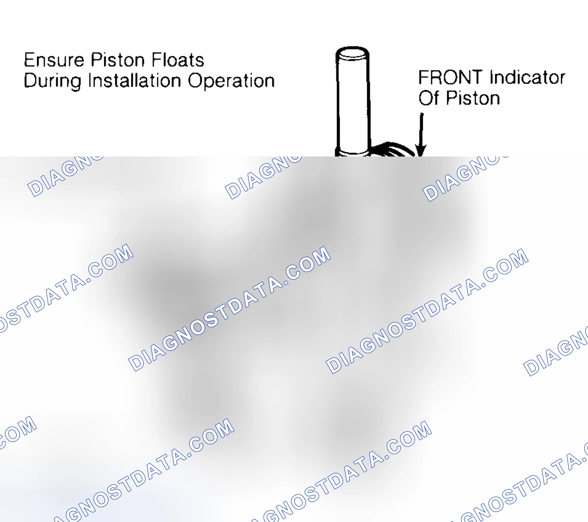 Scheme 12: Installing Typical Piston Pin