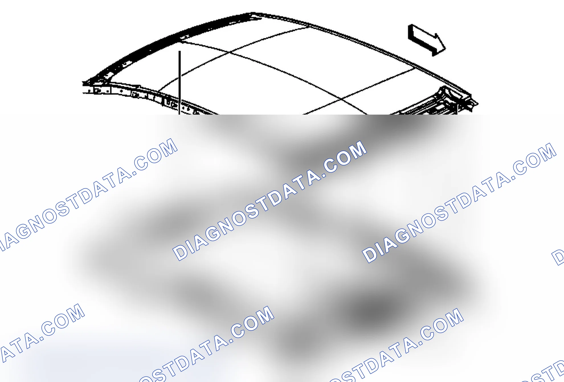 Scheme 68: Headlining Trim Panel Replacement (Sedan)