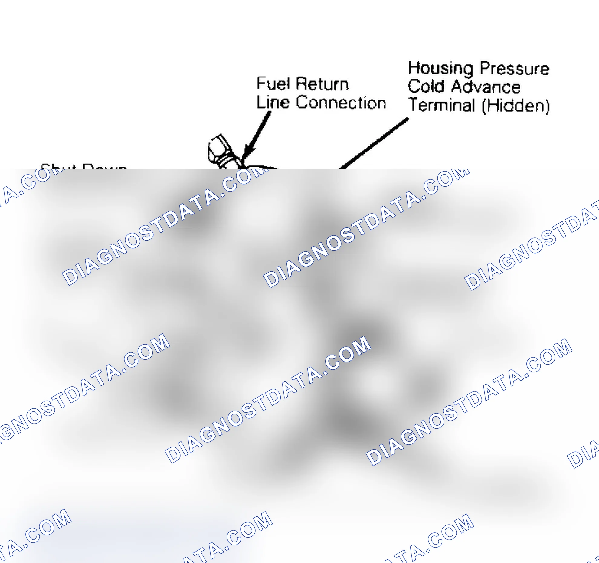 Scheme 185: DIESEL INJECTION PUMP