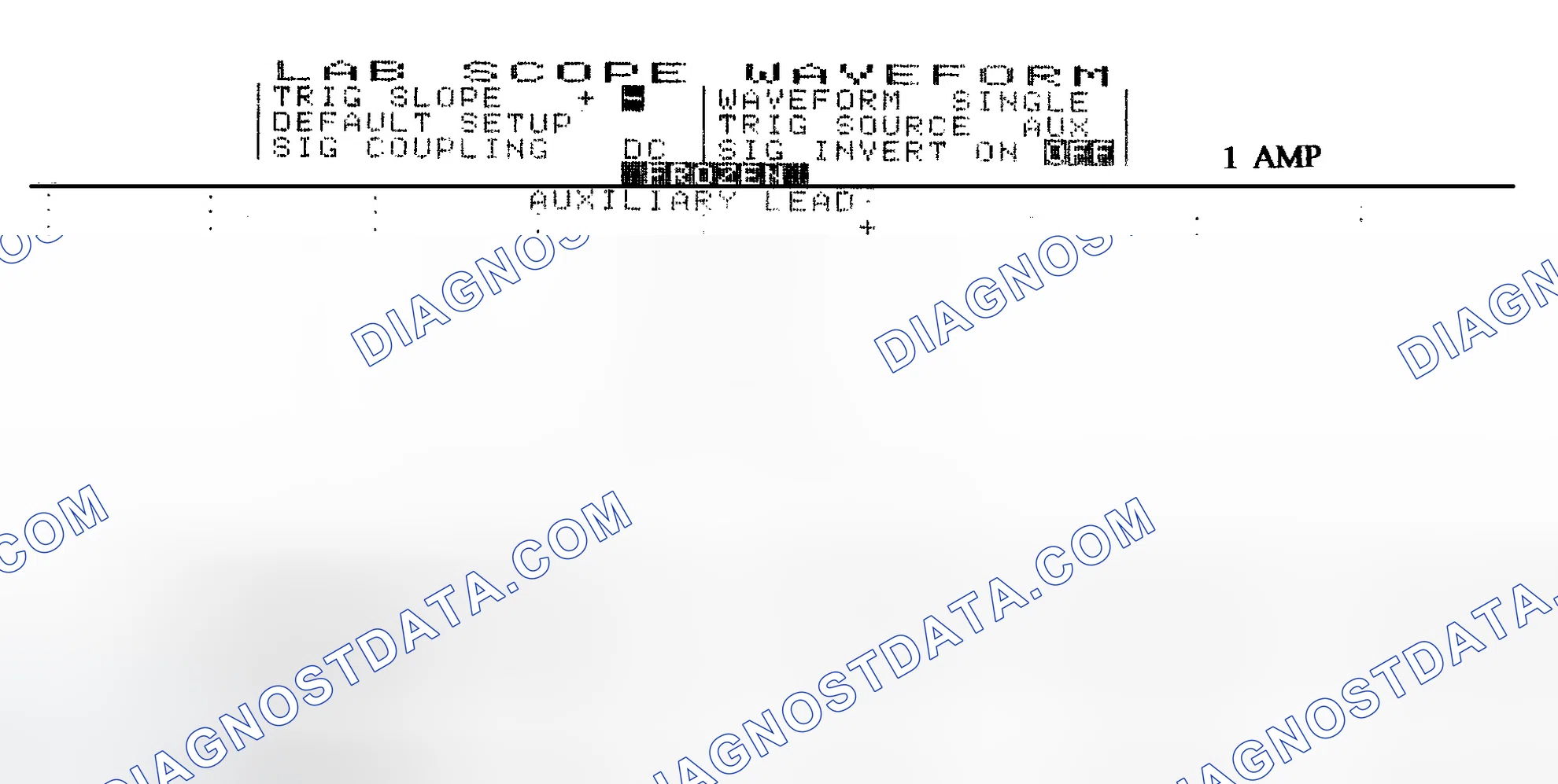 Scheme 20: Single Injector w/Normal Current Flow - Current Pattern