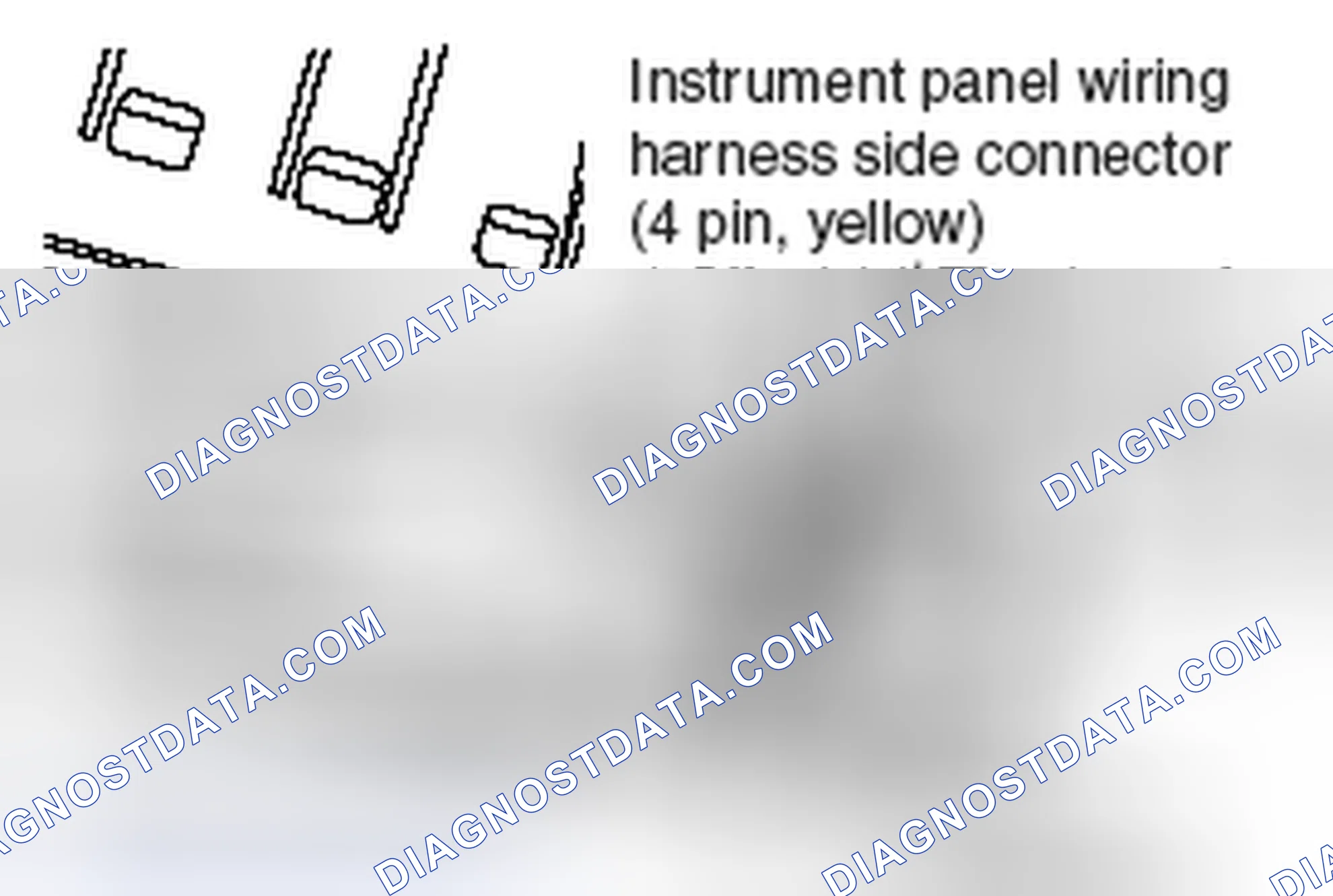 Scheme 4: << A >> PASSENGER'S (FRONT) AIR BAG MODULE CONNECTOR REMOVAL
