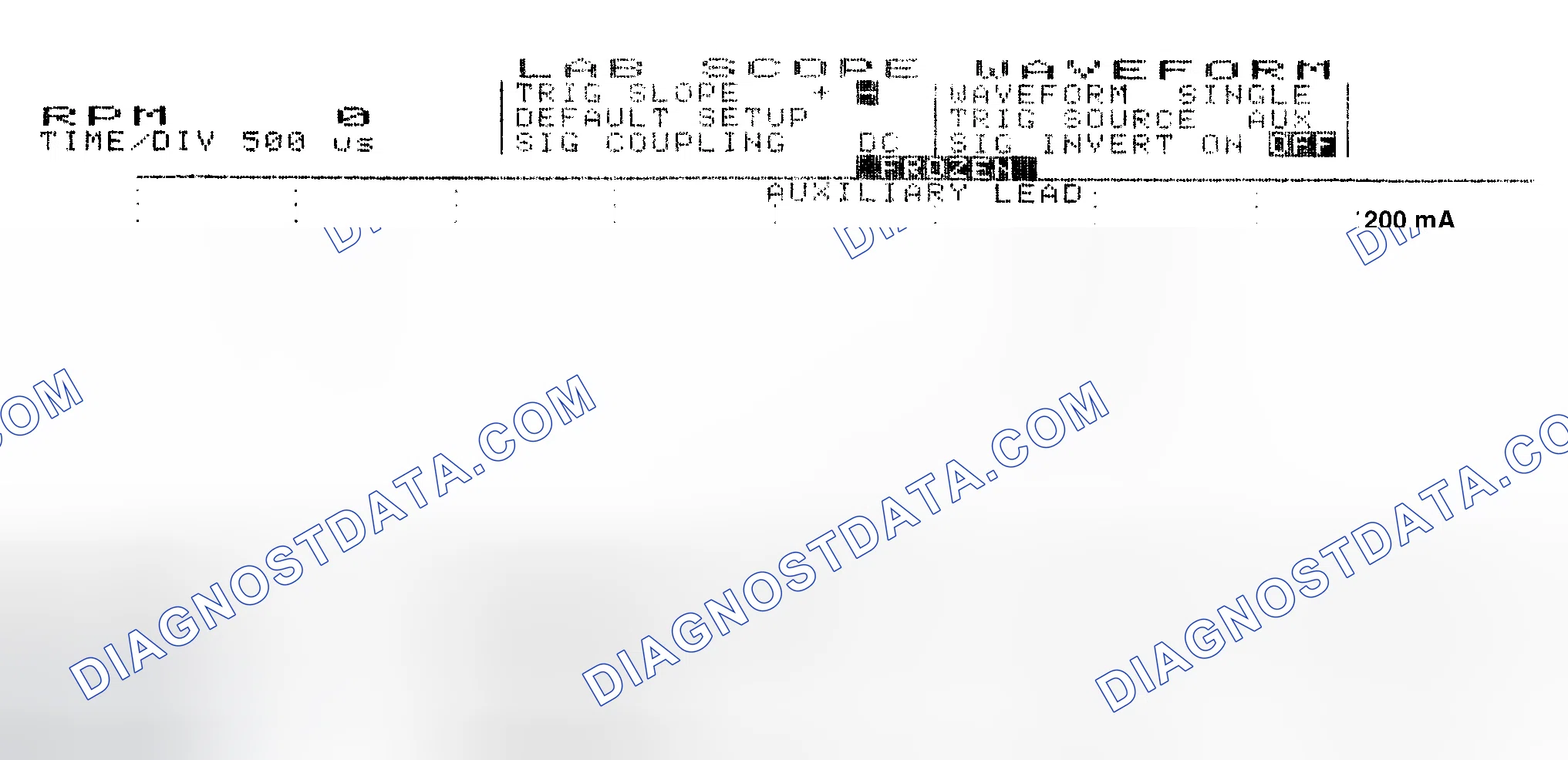 Scheme 17: Single Injector w/Normal Current Flow - Current Pattern