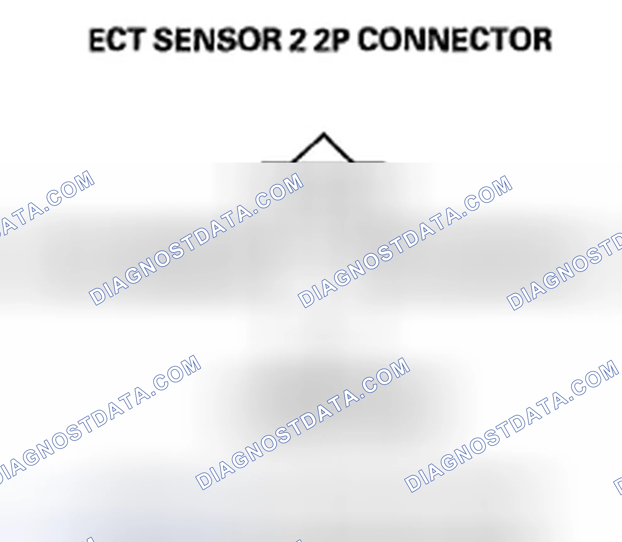 Scheme 212: DTC P2185: ECT Sensor 2 Circuit High Voltage