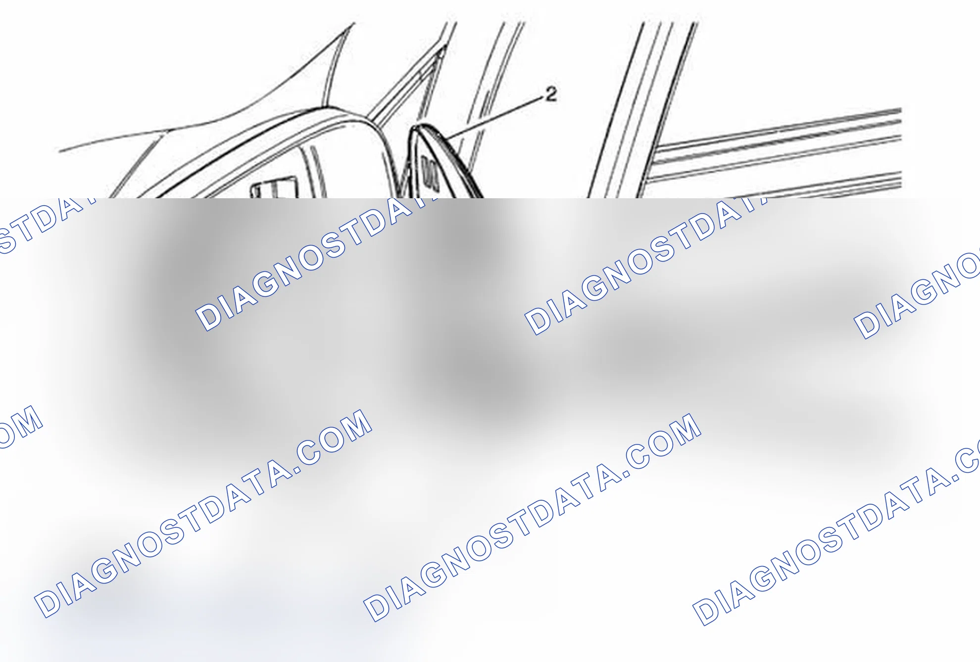 Scheme 14: Outside Rearview Mirror Glass Replacement