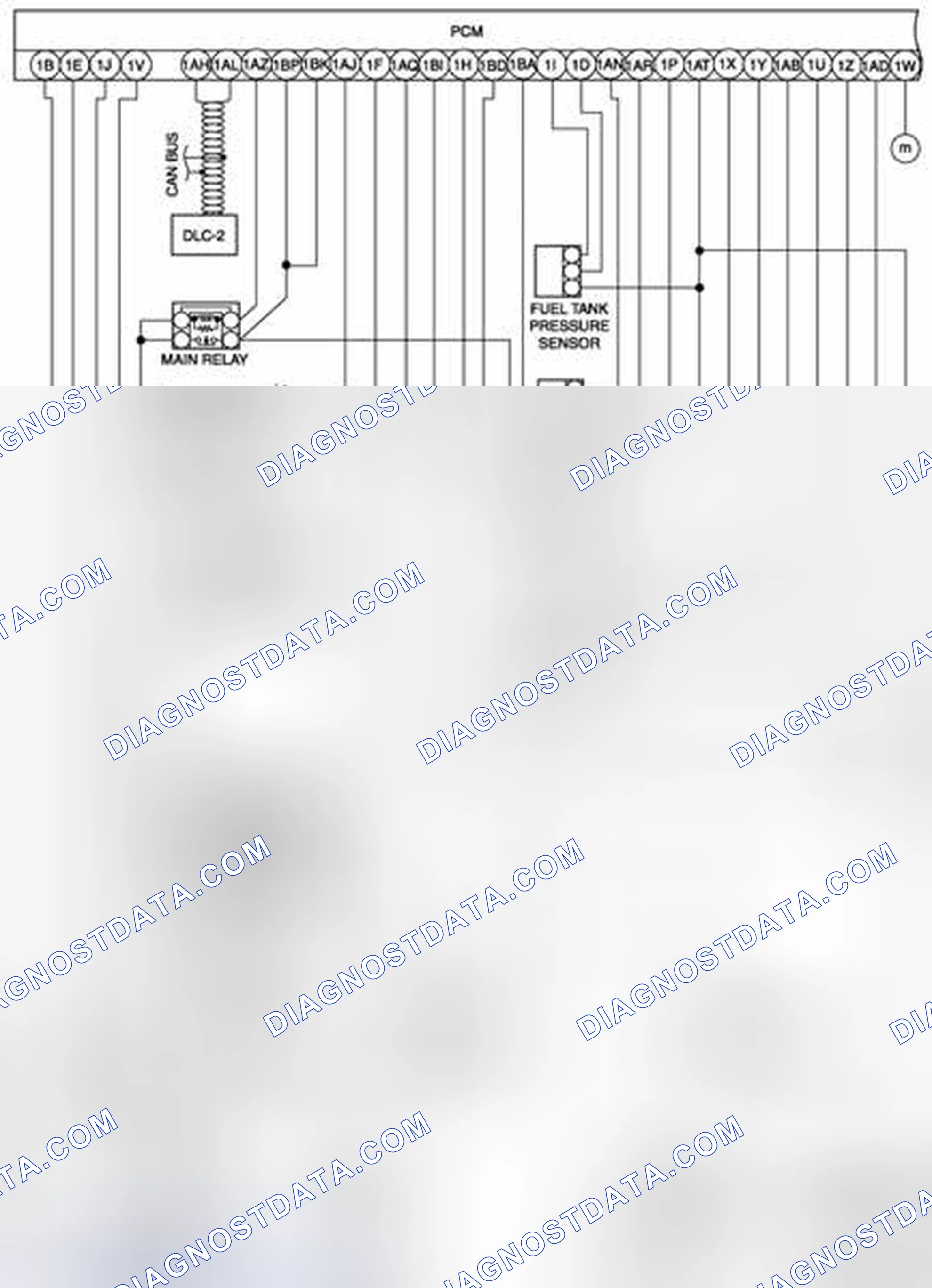 Scheme 103: SYMPTOM TROUBLESHOOTING WIRING DIAGRAM [MZI 3.7 V6]