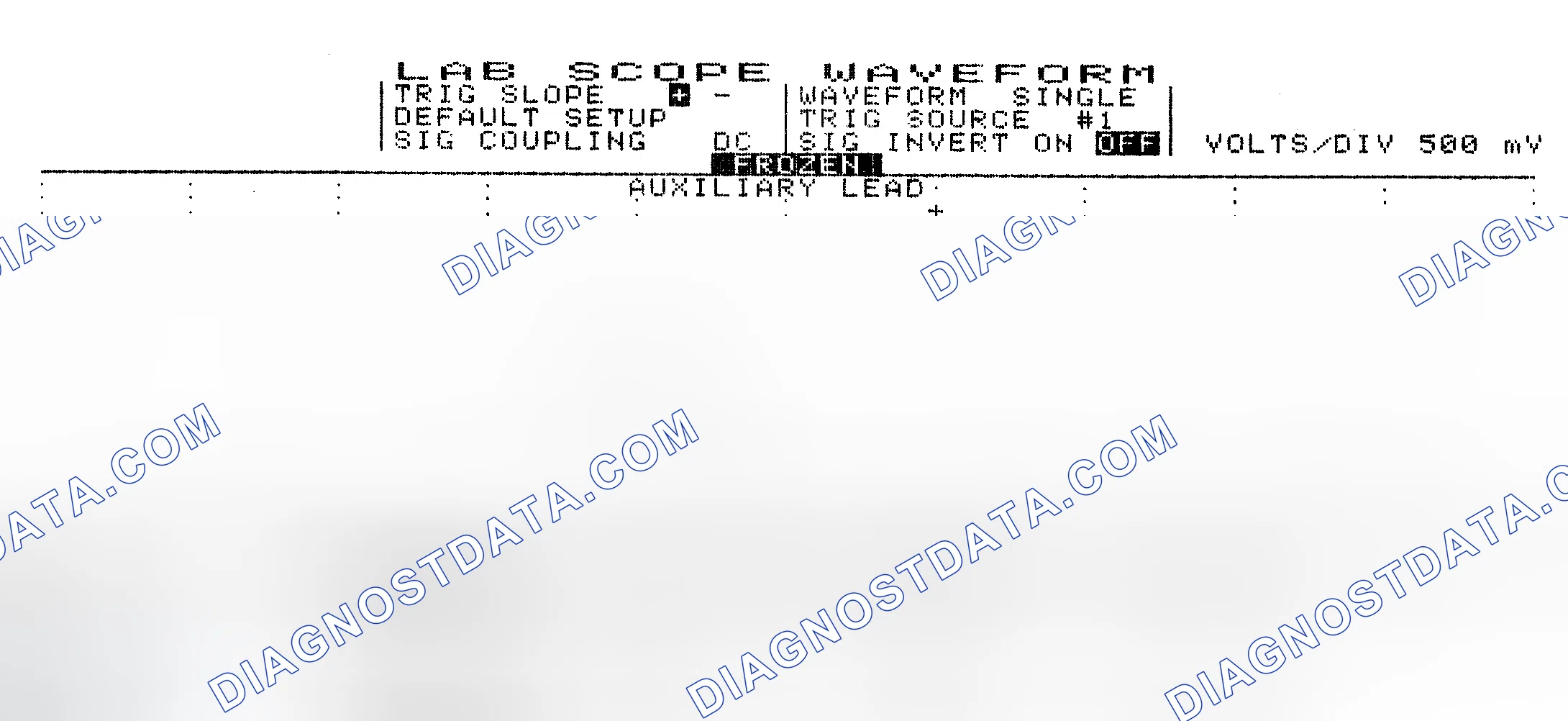 Scheme 10: Single Injector w/Excessive Current Flow - Current Pattern