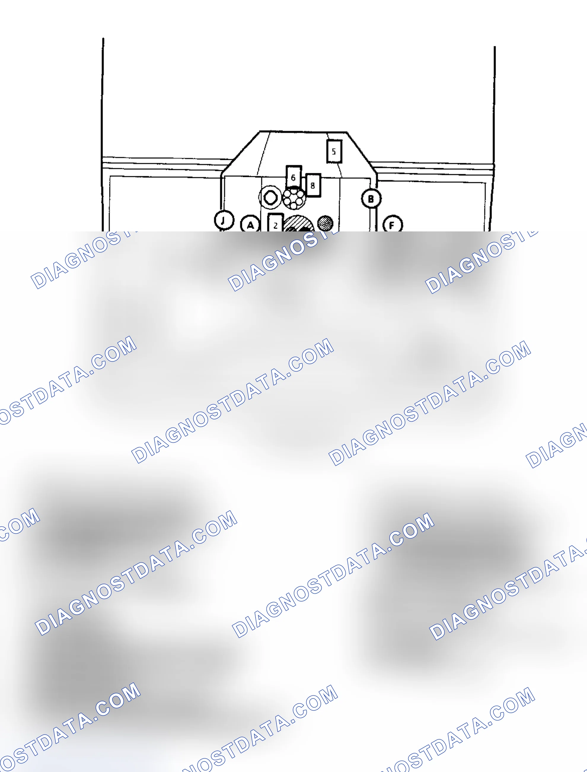 Scheme 150: Component Locations for "P" Series 5.7L