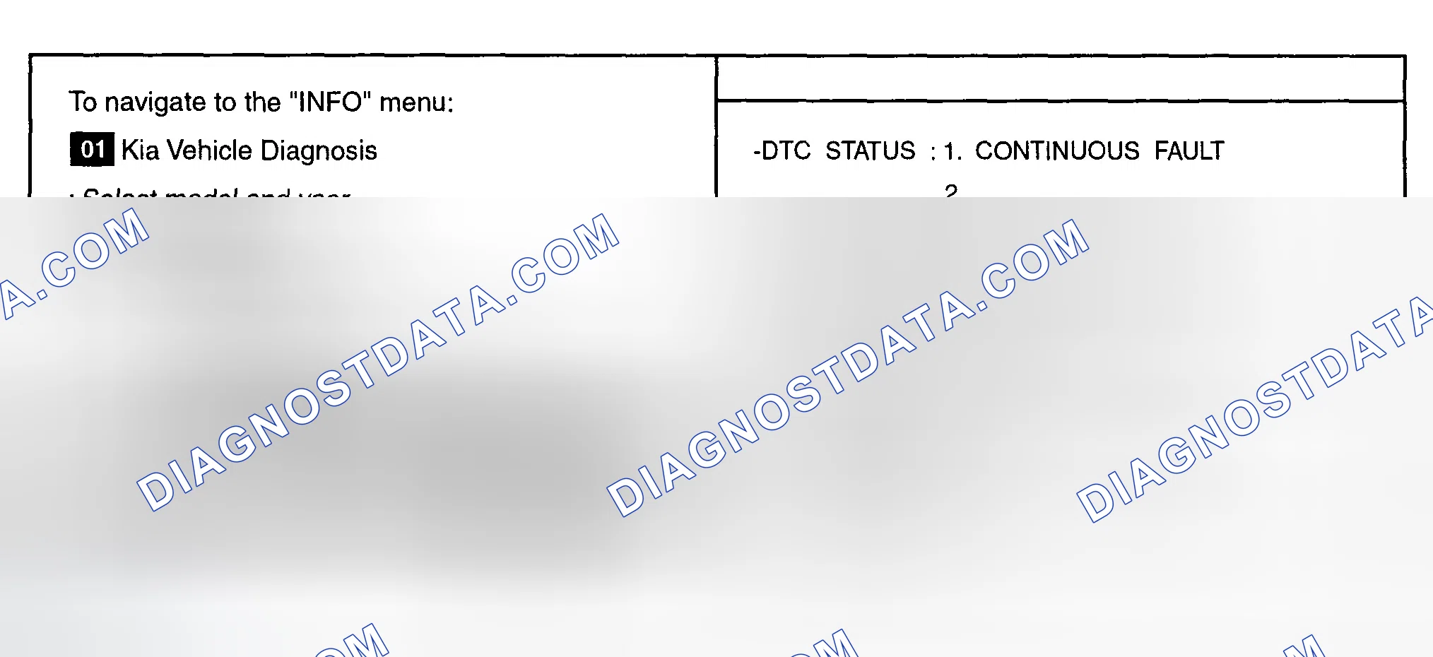 Scheme 239: MONITOR DTC STATUS